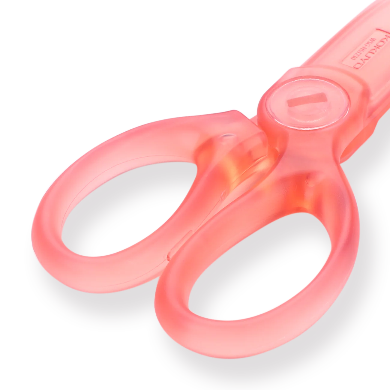 Kokuyo Pastel Cookie Scissors - Red - Image 4