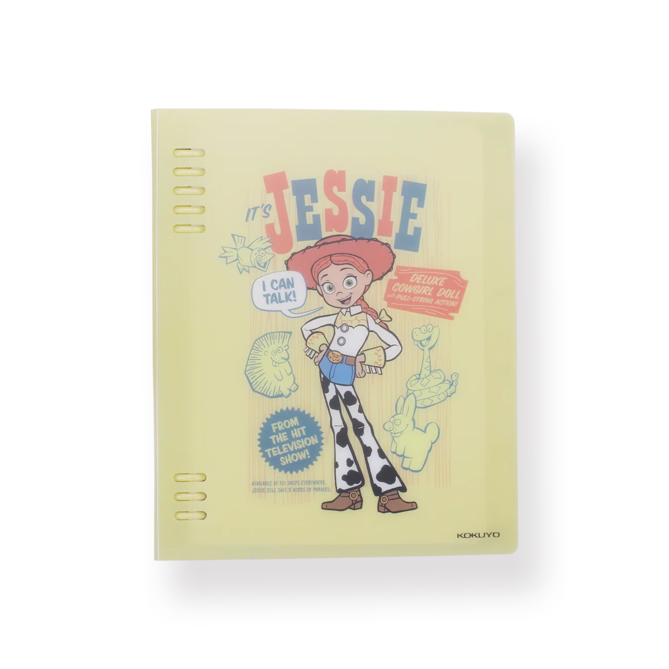 Kokuyo Toy Story Loose Leaf Notebook - A5 - Ruled - Jessie