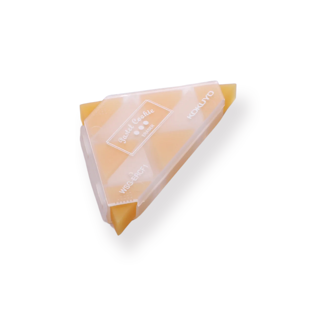 Kokuyo WSG-ERF2 Corner Triangle Eraser - Yellow - Image 2