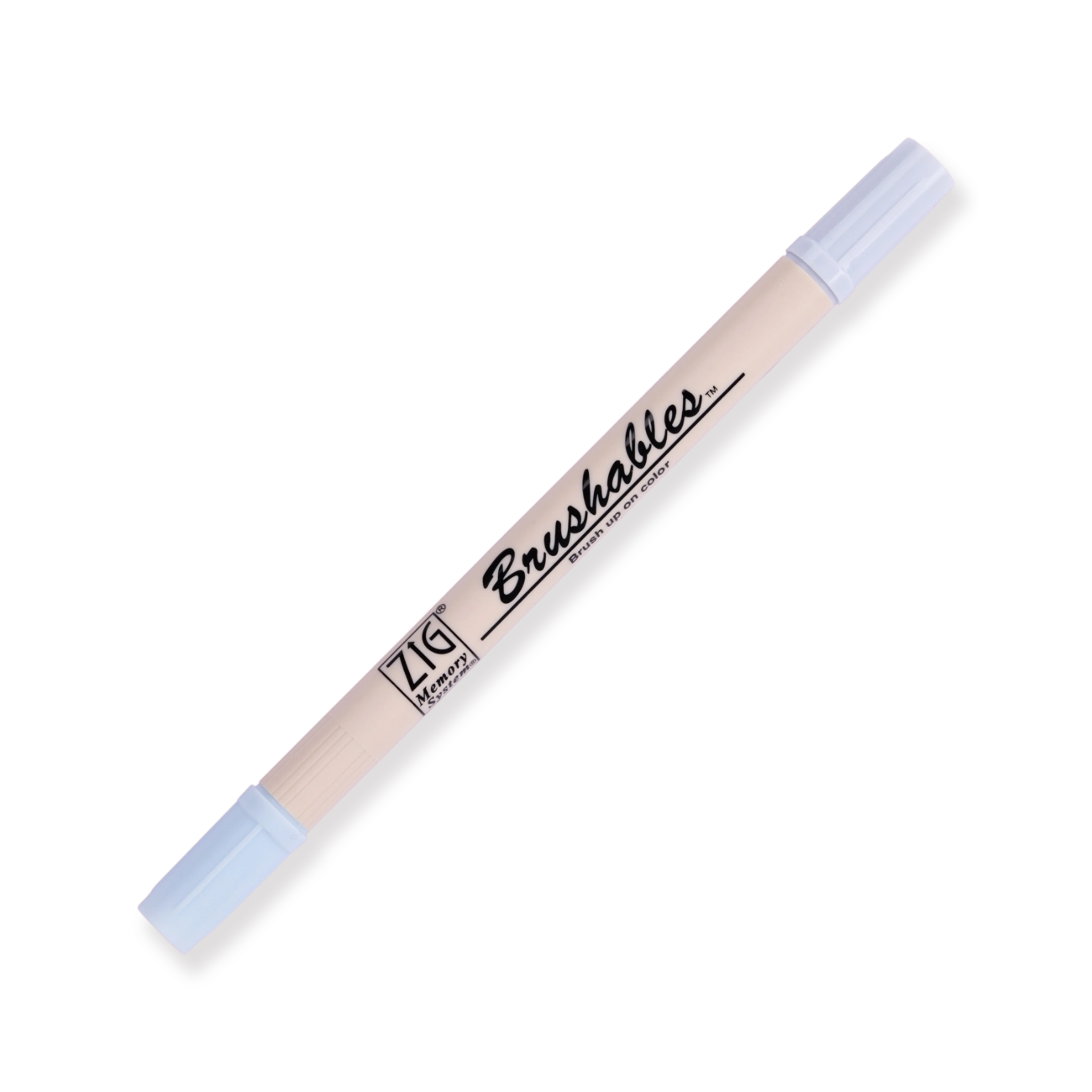 Kuretake Zig Brushables Brush Pen - 4 Colors Blue Set - Image 5