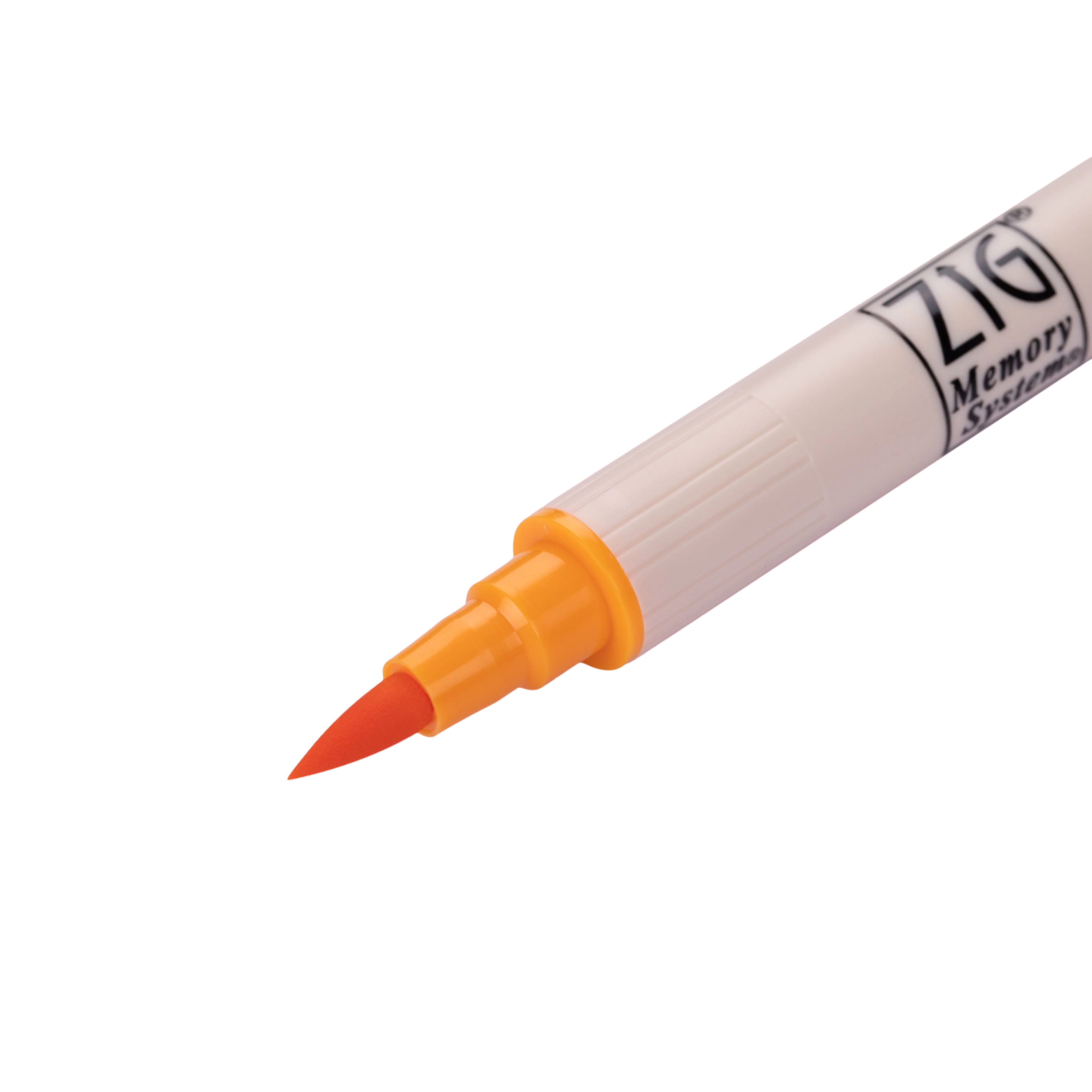 Kuretake Zig Brushables Brush Pen - Apricot 052 - Image 2
