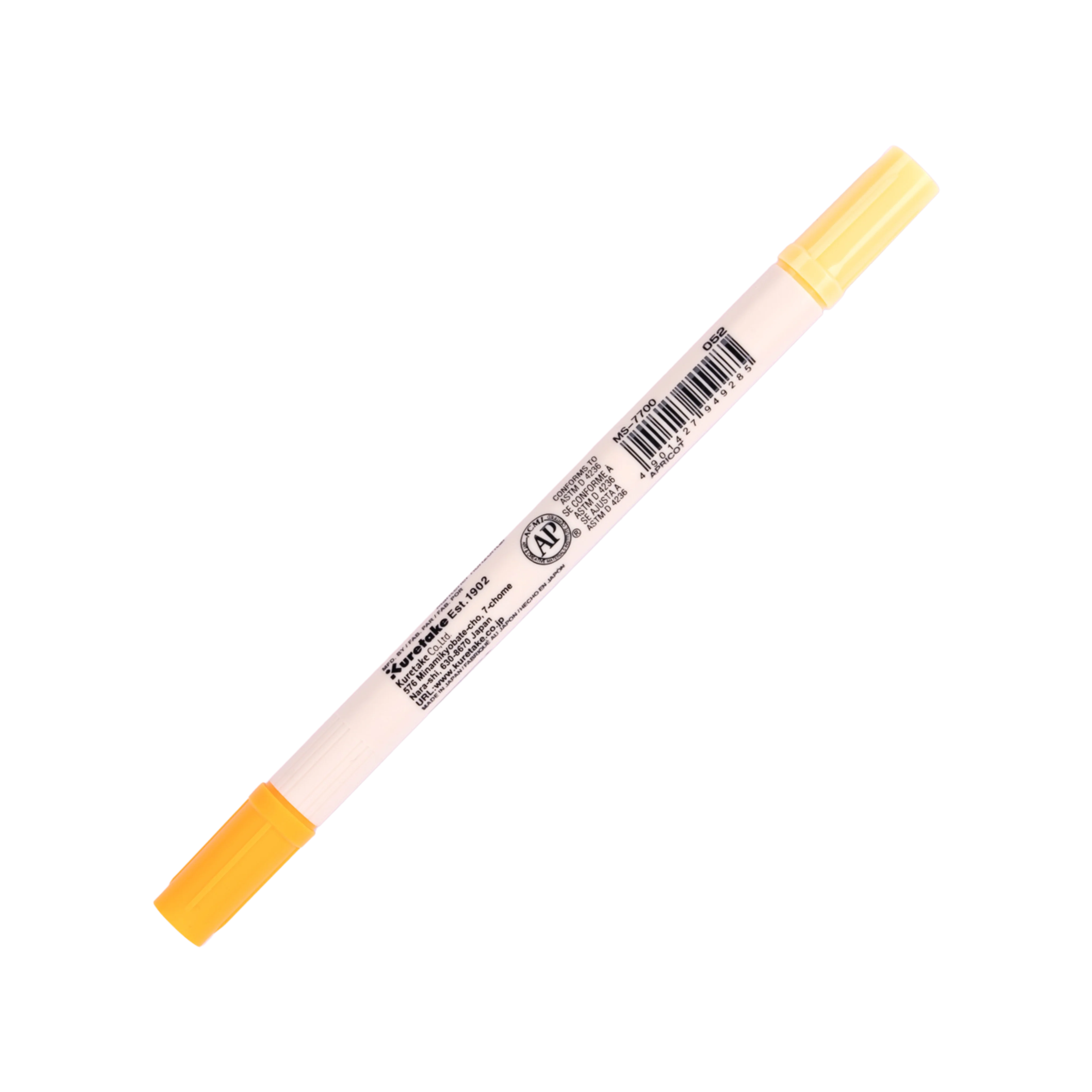 Kuretake Zig Brushables Brush Pen - Apricot 052 - Image 5