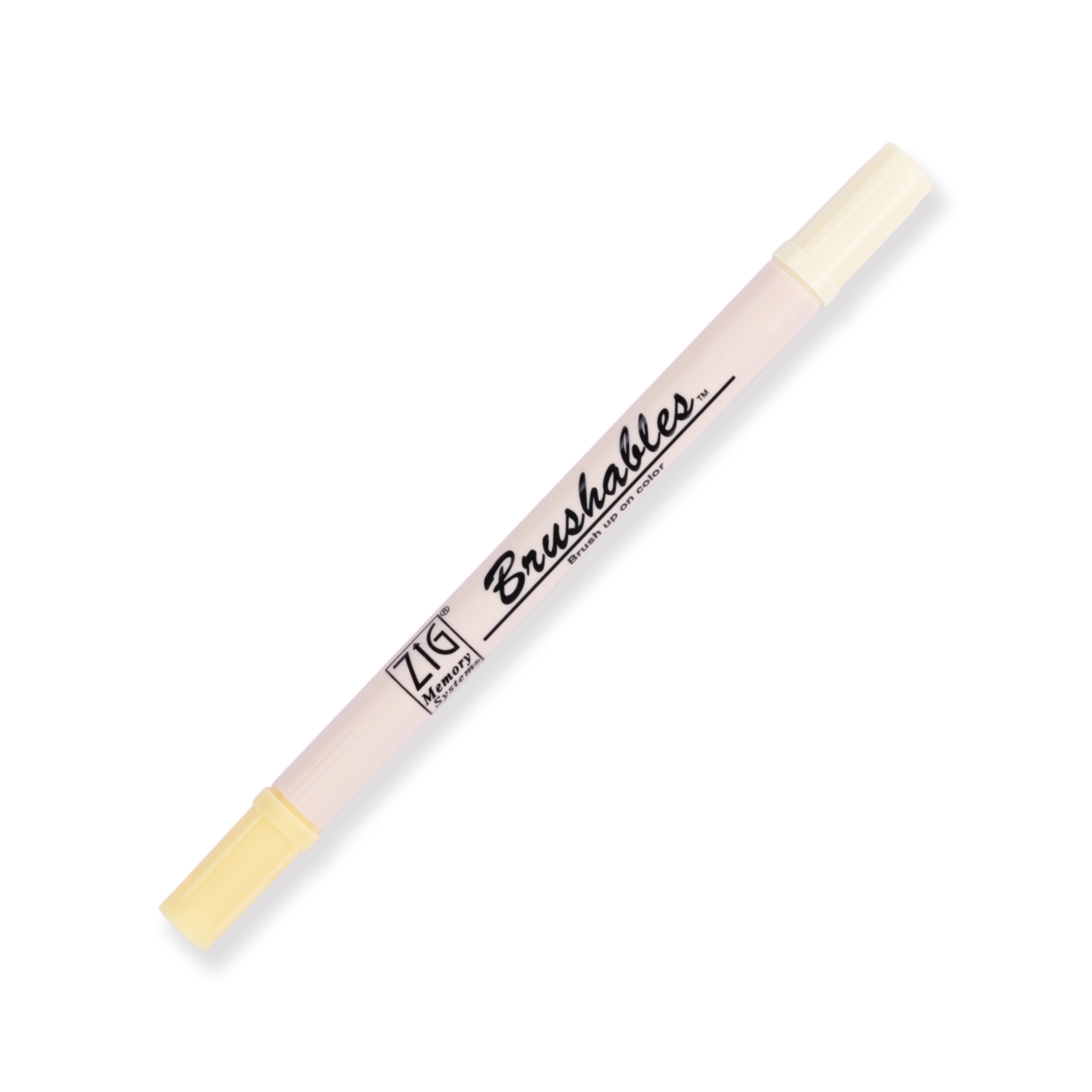 Kuretake Zig Brushables Brush Pen - Butter 502