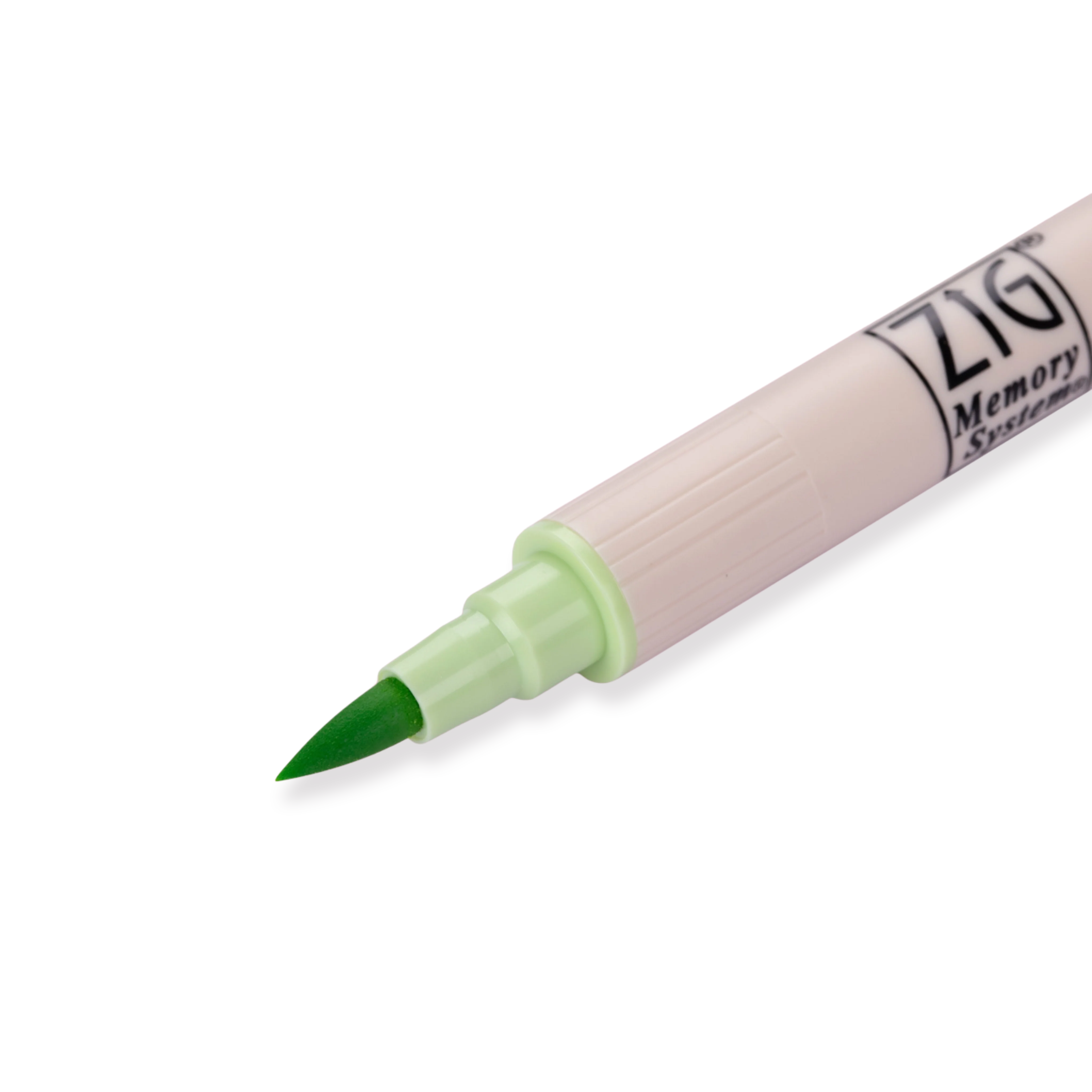 Kuretake Zig Brushables Brush Pen - Cool Cucumber 045 - Image 2
