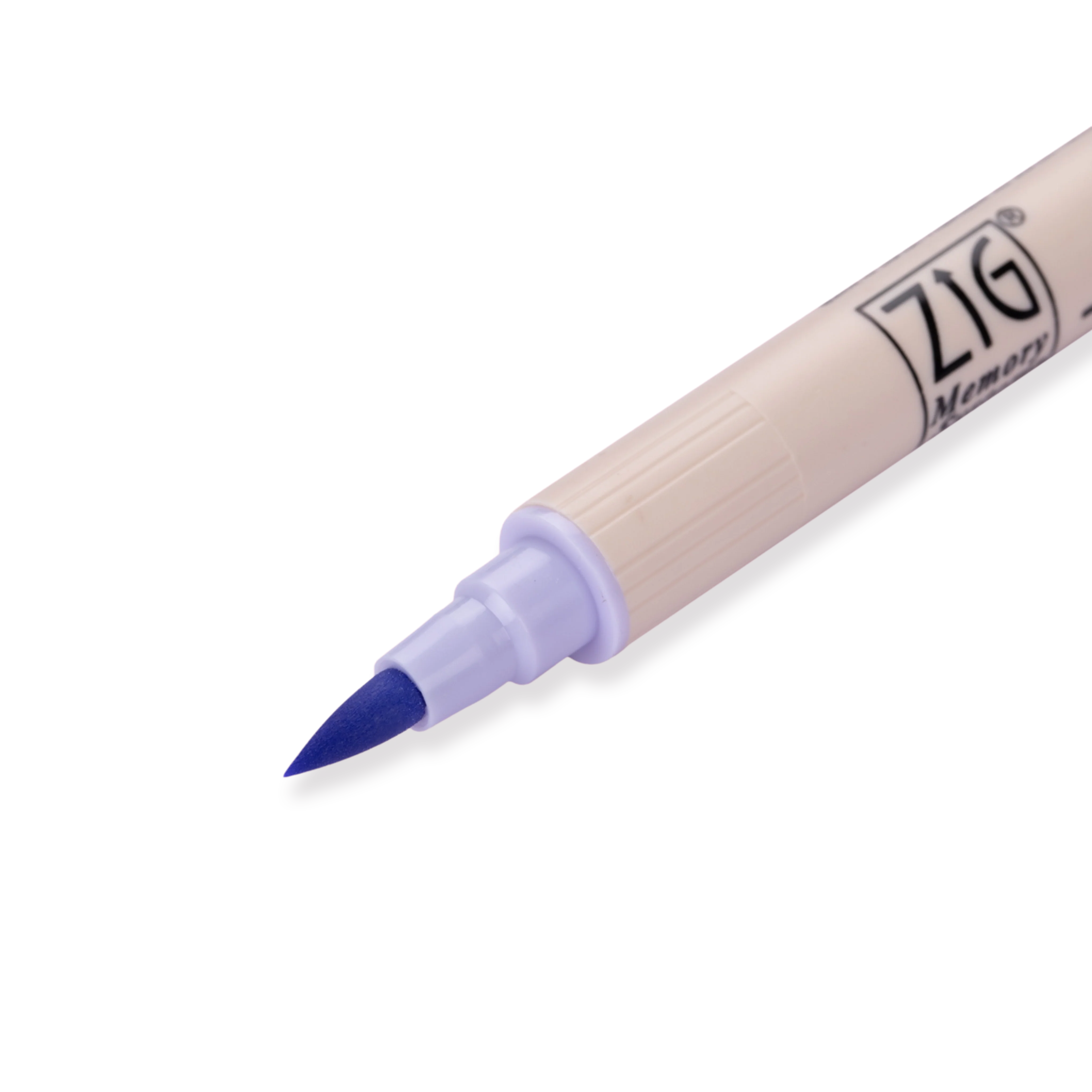 Kuretake Zig Brushables Brush Pen - English Lavender 803 - Image 3