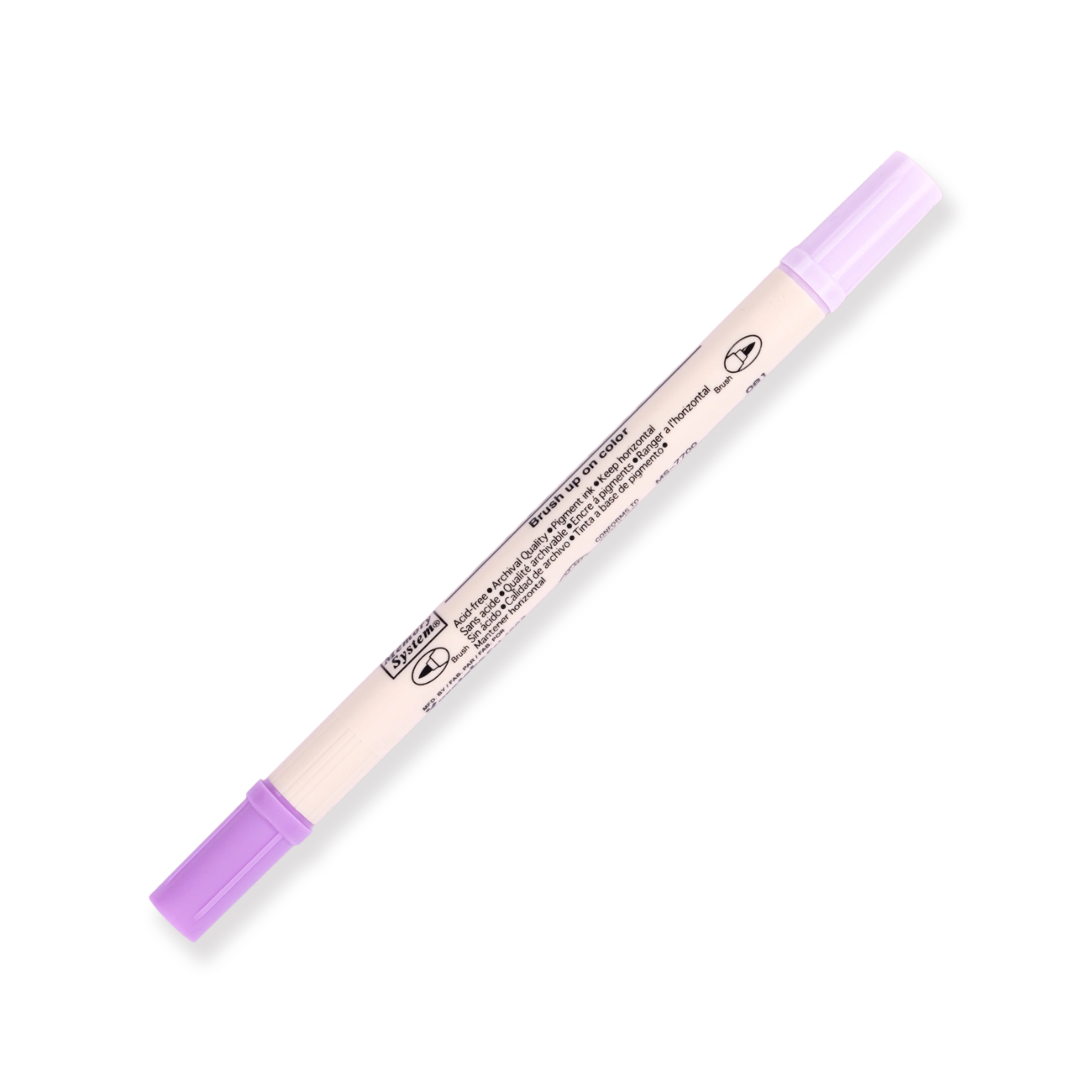 Kuretake Zig Brushables Brush Pen - Hyacinth 081 - Image 4