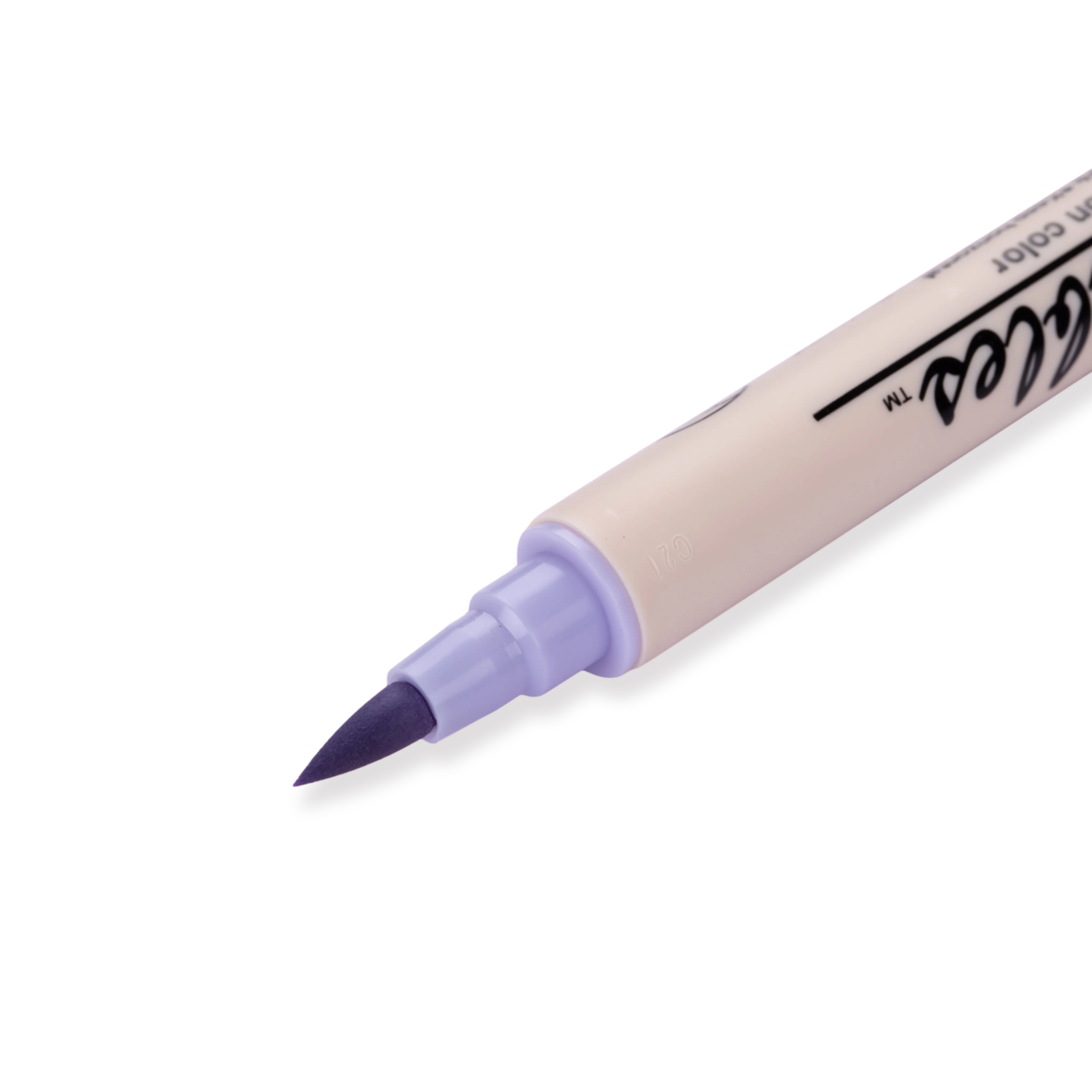 Kuretake Zig Brushables Brush Pen - Lunar Lavender 807 - Image 3