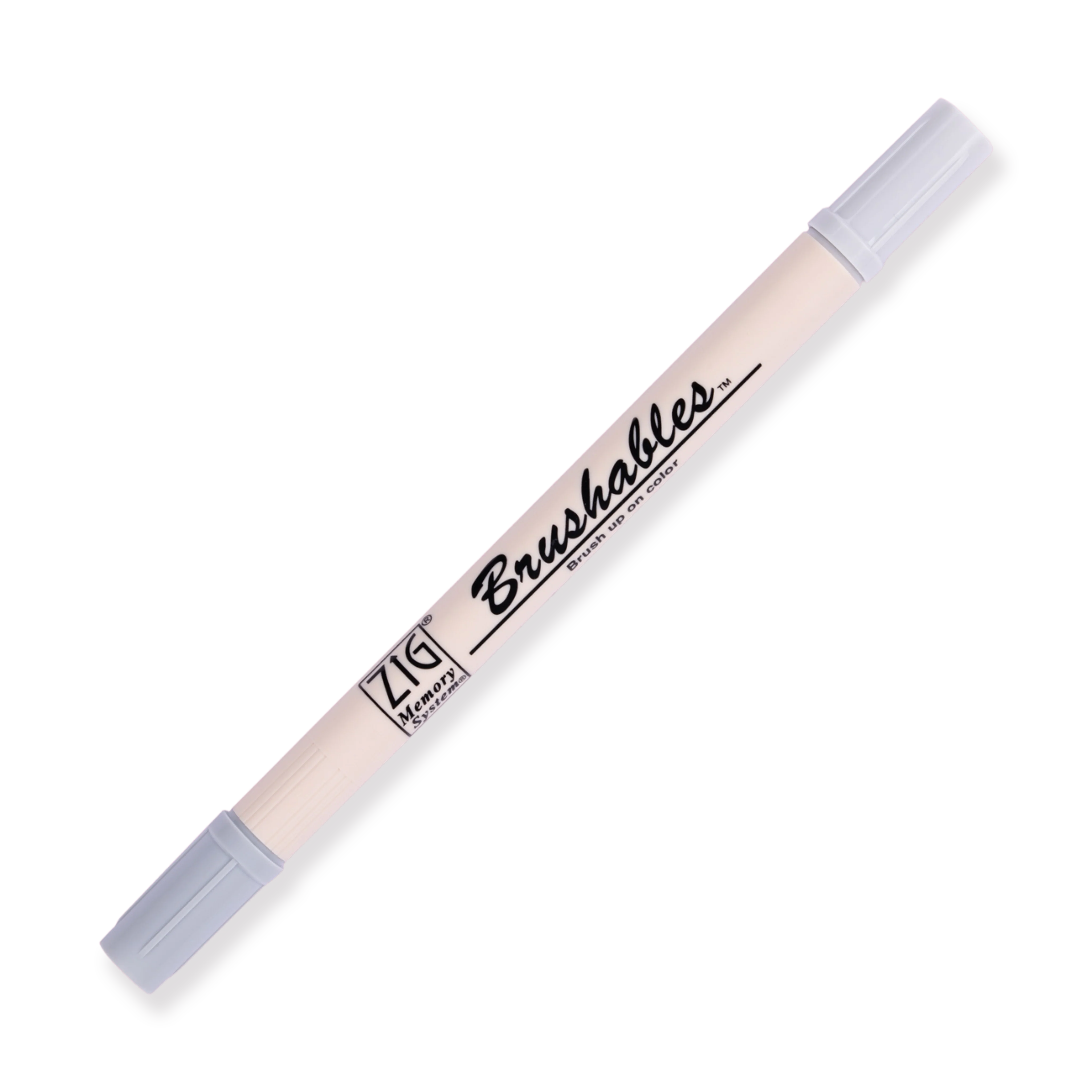 Kuretake Zig Brushables Brush Pen - Platinum 091