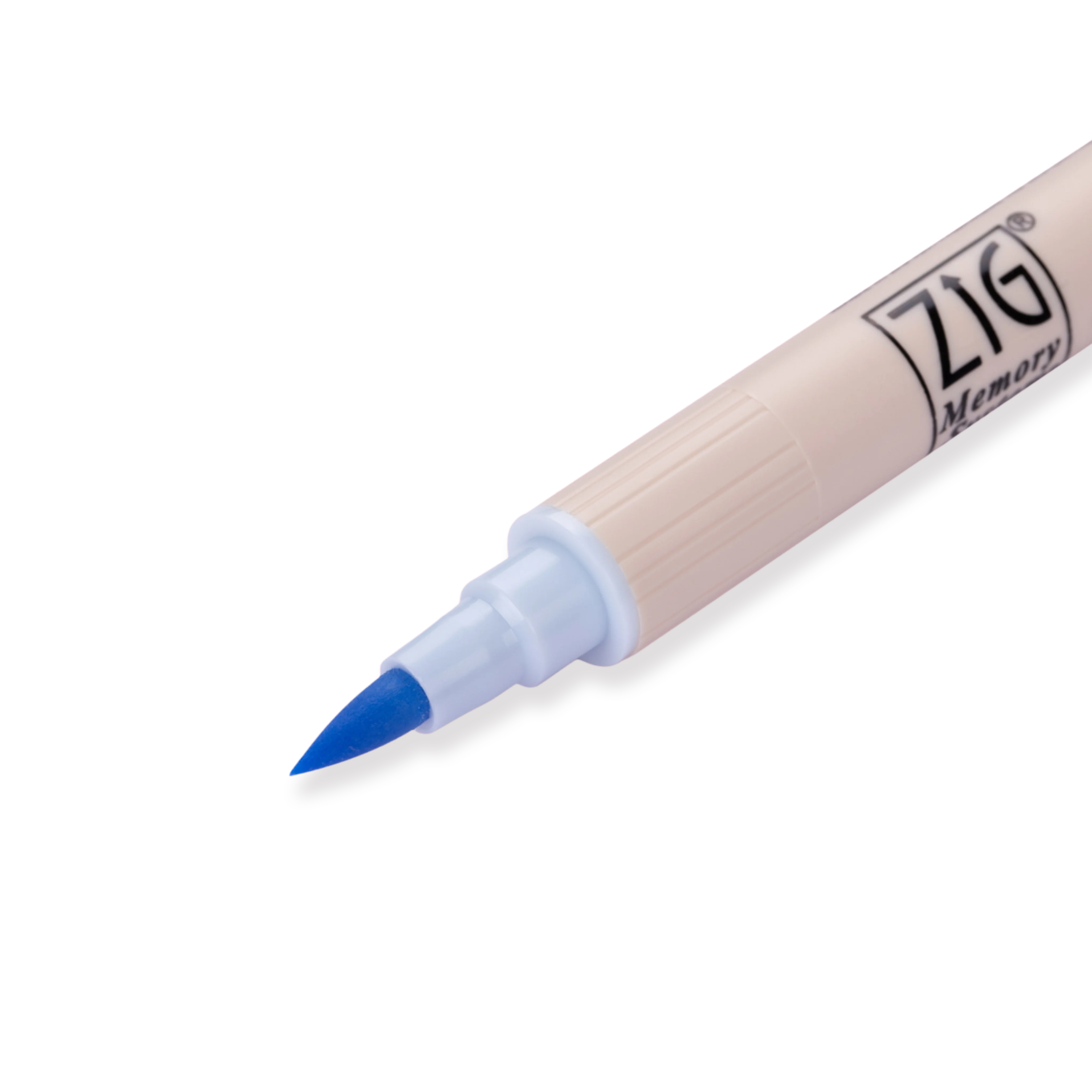 Kuretake Zig Brushables Brush Pen - Powder Blue 302 - Image 2