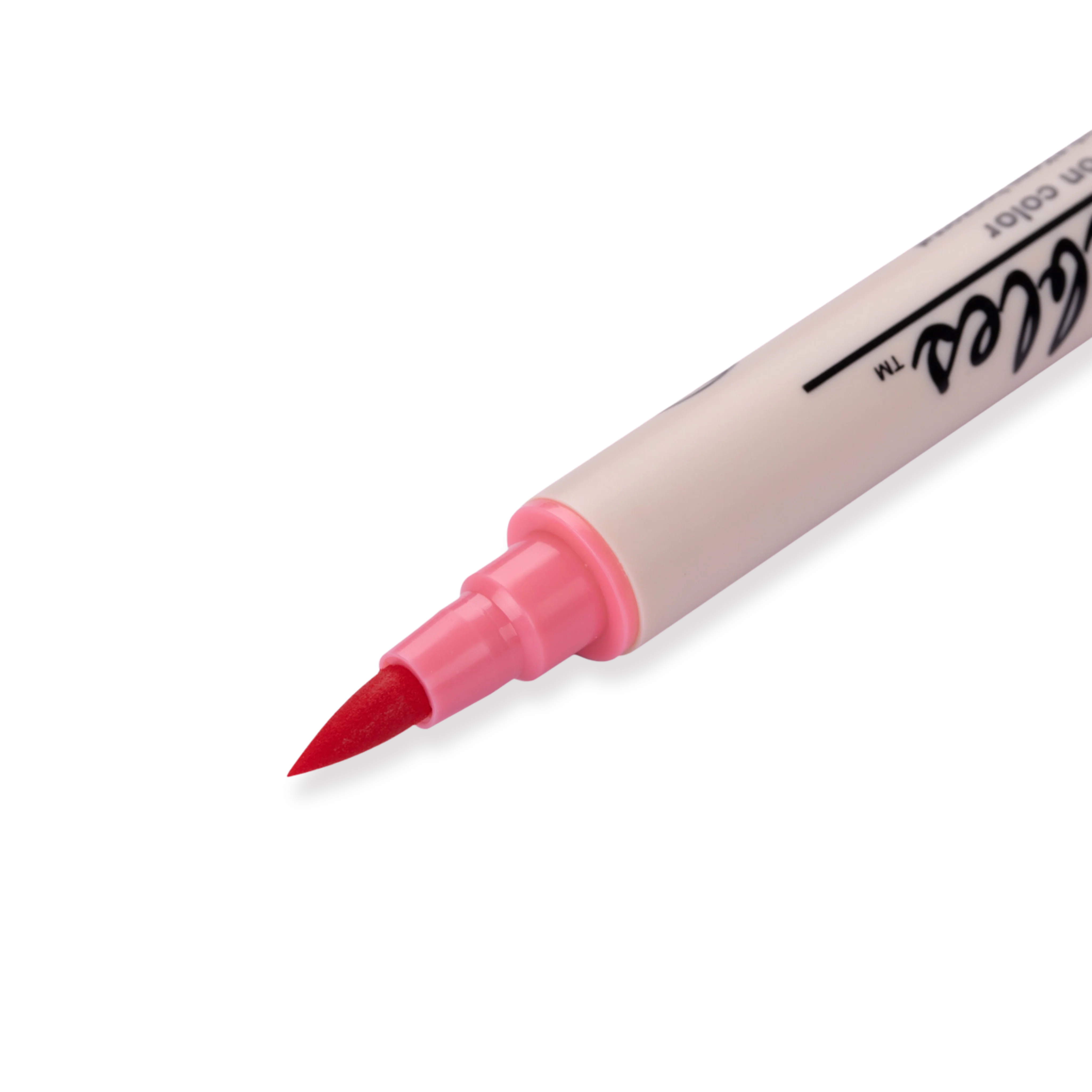 Kuretake Zig Brushables Brush Pen - Pure Red 020 - Image 3