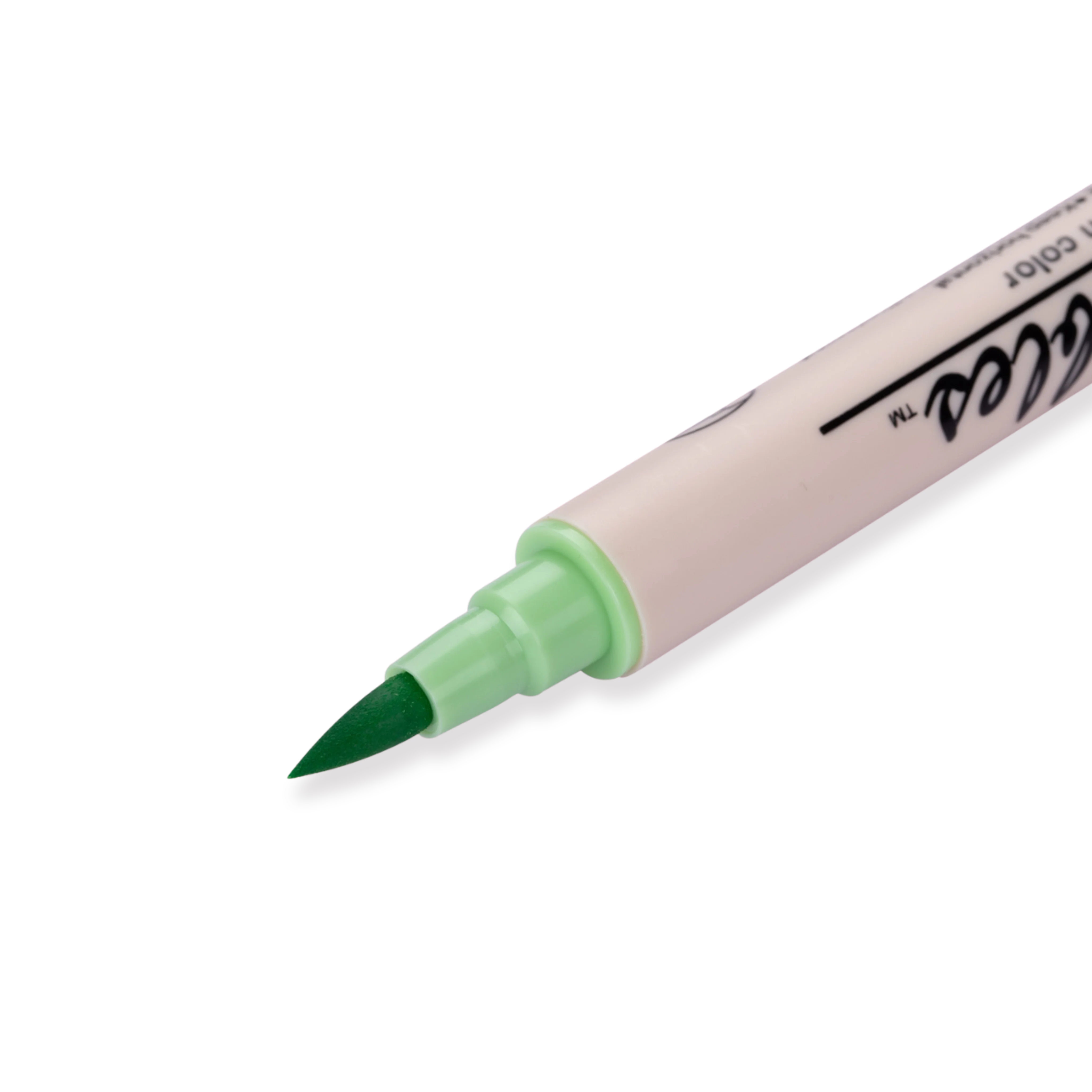 Kuretake Zig Brushables Brush Pen - Spring Green 047 - Image 3