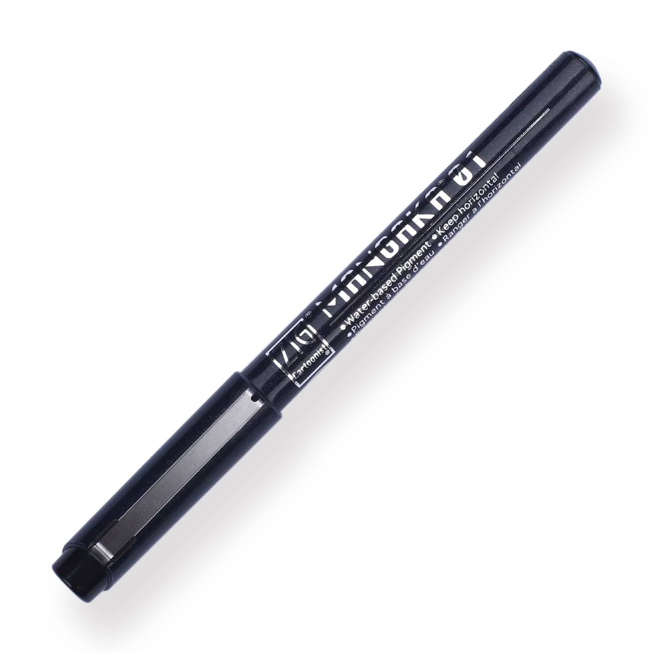 Kuretake ZIG Cartoonist Mangaka Fineliner - 01 - Black