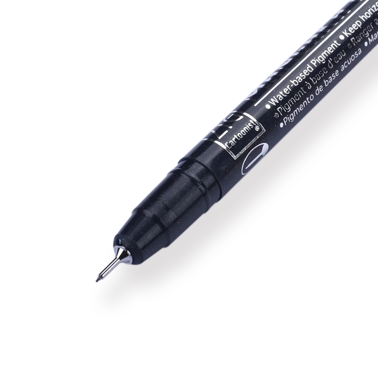 Kuretake ZIG Cartoonist Mangaka Fineliner - 01 - Black - Image 2
