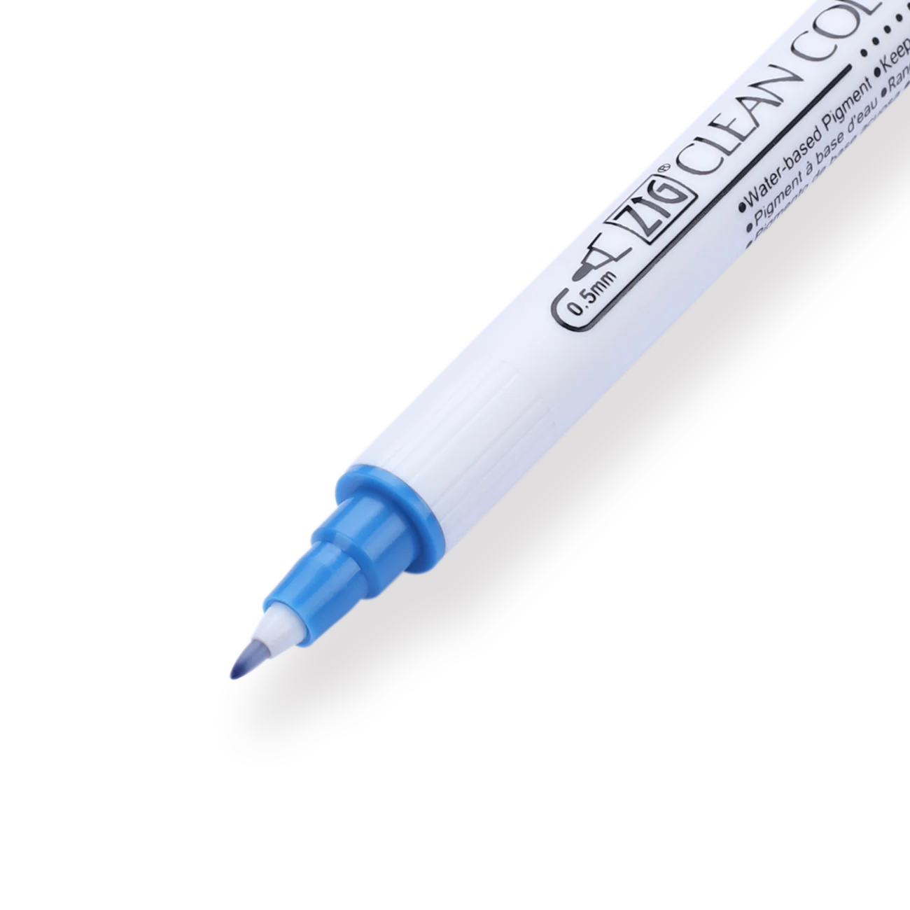 Kuretake ZIG Clean Color Dot Double-Sided Marker - Blue 032 - Image 3