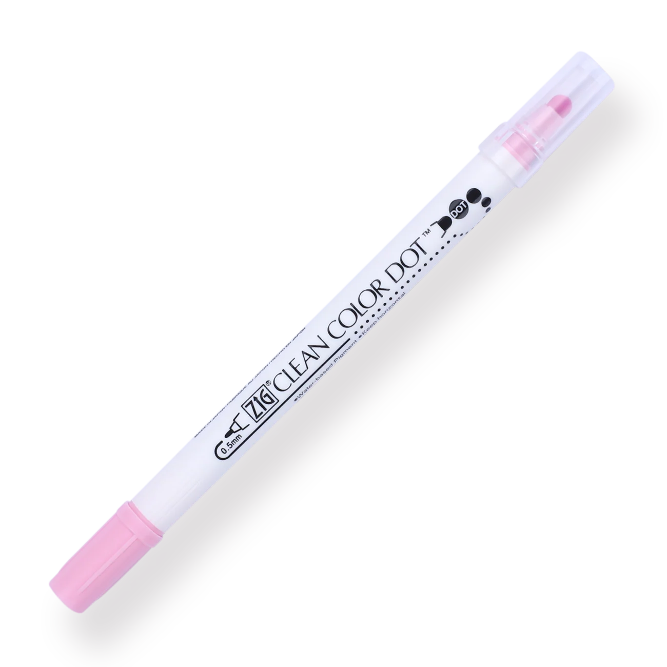 Kuretake ZIG Clean Color Dot Double-Sided Marker - Candy Pink 206