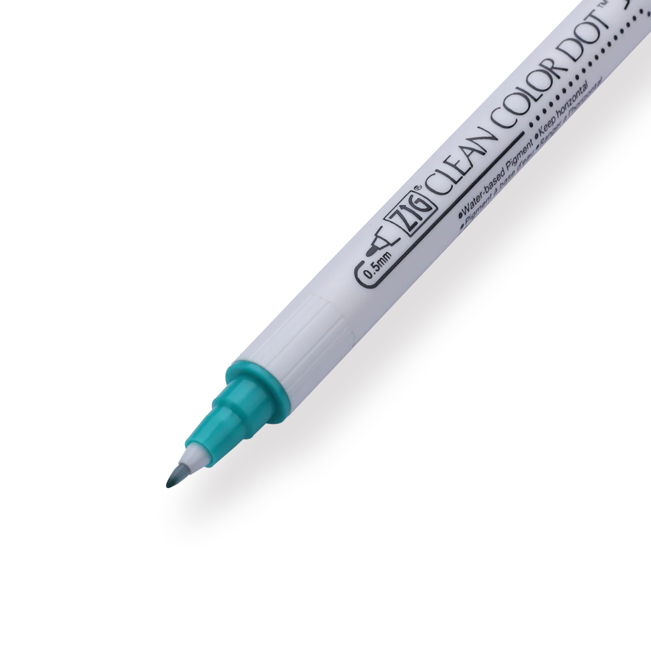 Kuretake ZIG Clean Color Dot Double-Sided Marker - Ocean 042 - Image 3
