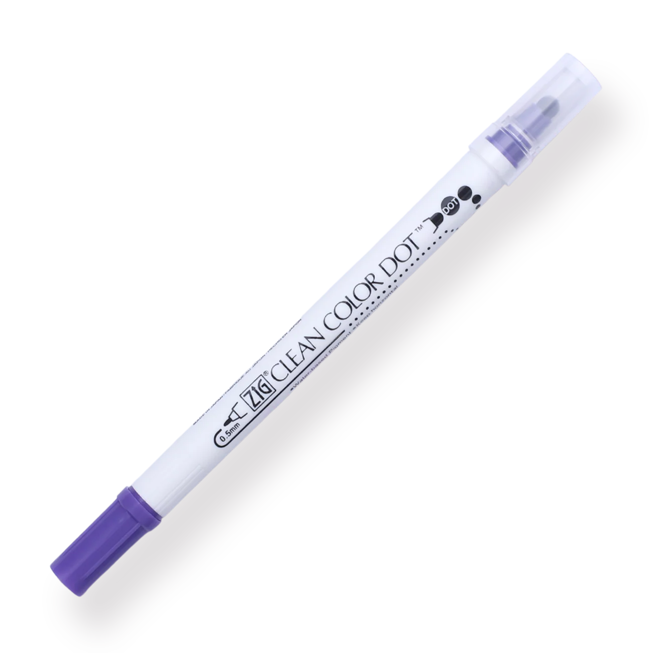 Kuretake ZIG Clean Color Dot Double-Sided Marker - Violet 080