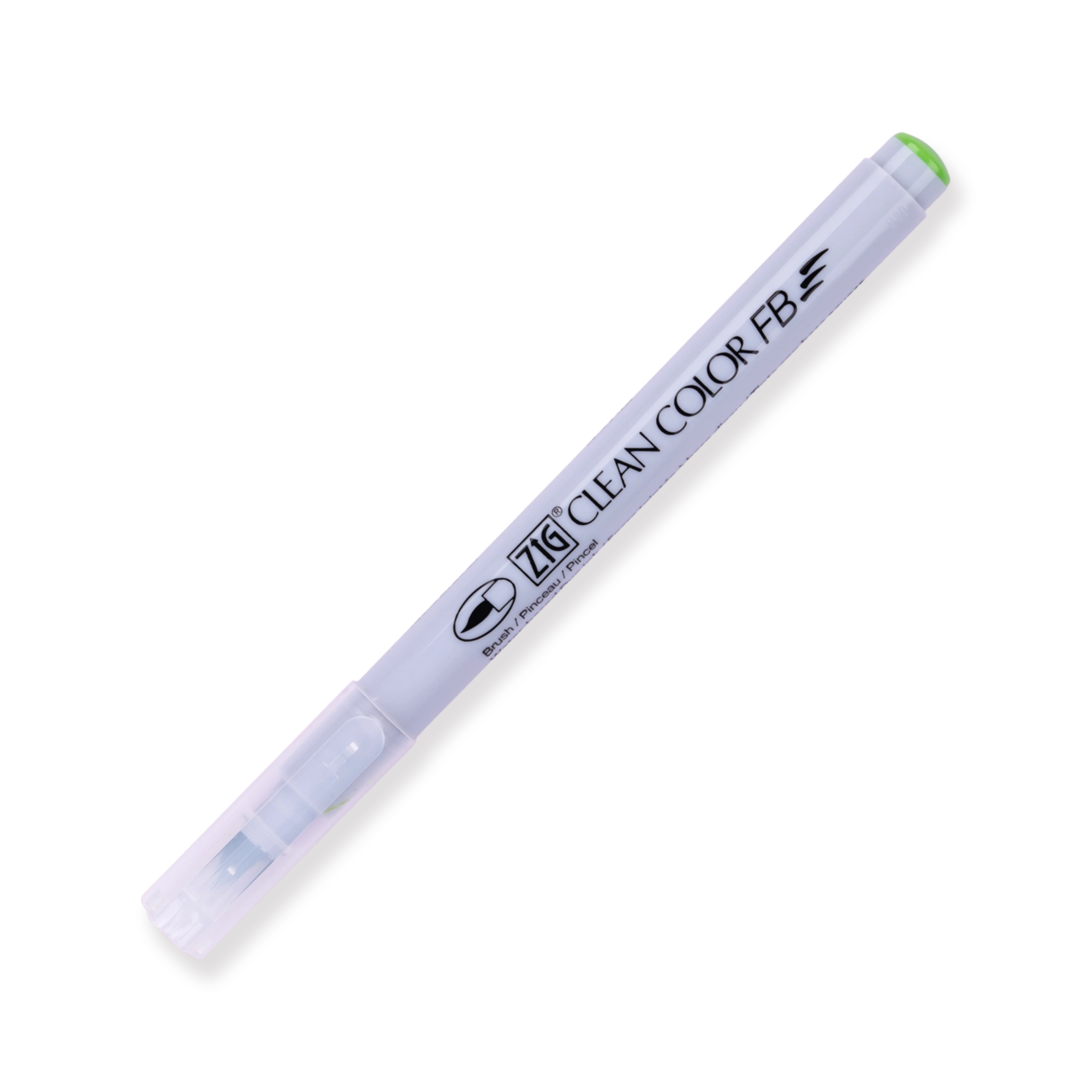 Kuretake ZIG Clean Color FB Felt Tip Brush Pen - 12 Color Set - Bright - Image 3