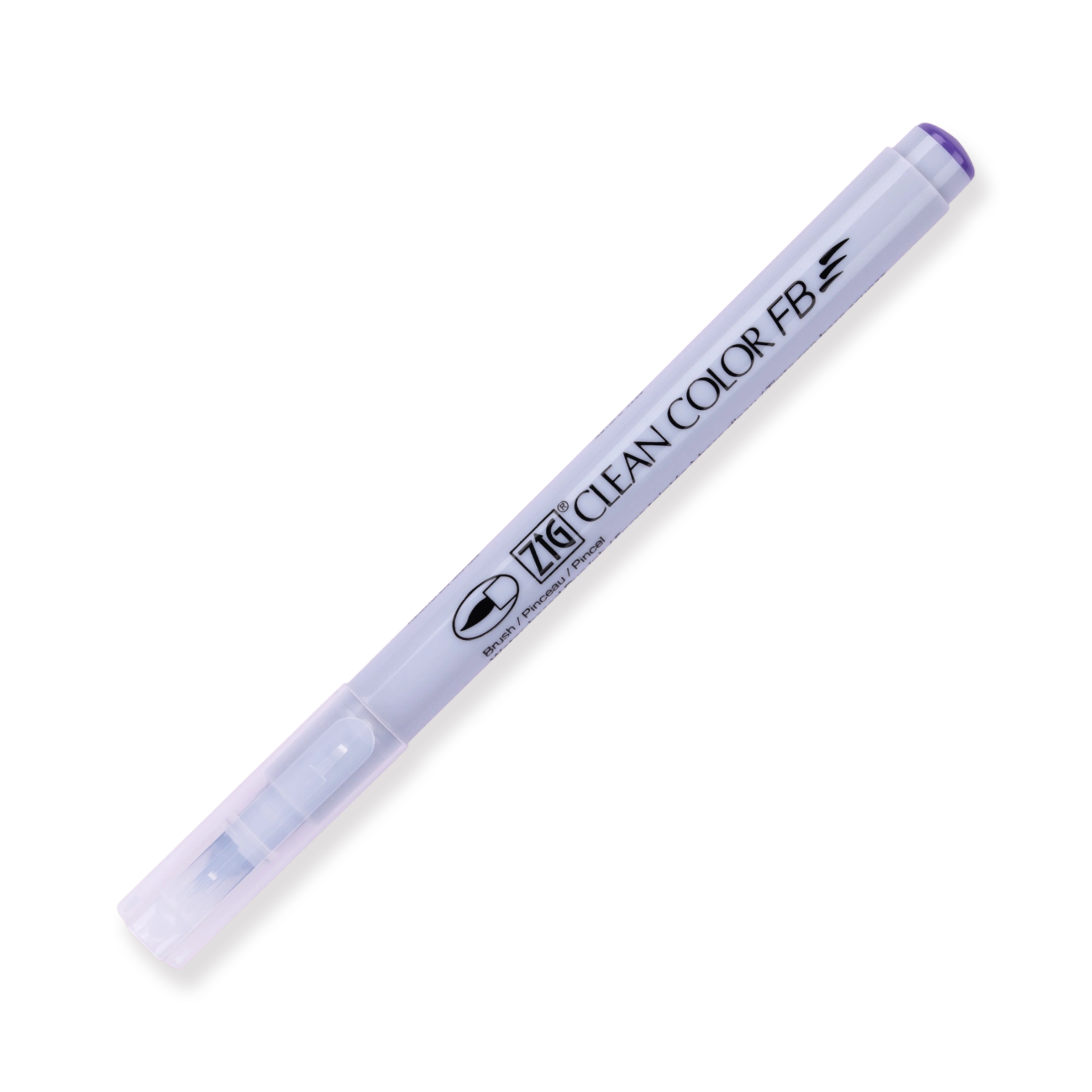 Kuretake ZIG Clean Color FB Felt Tip Brush Pen - 12 Color Set - Pure - Image 11