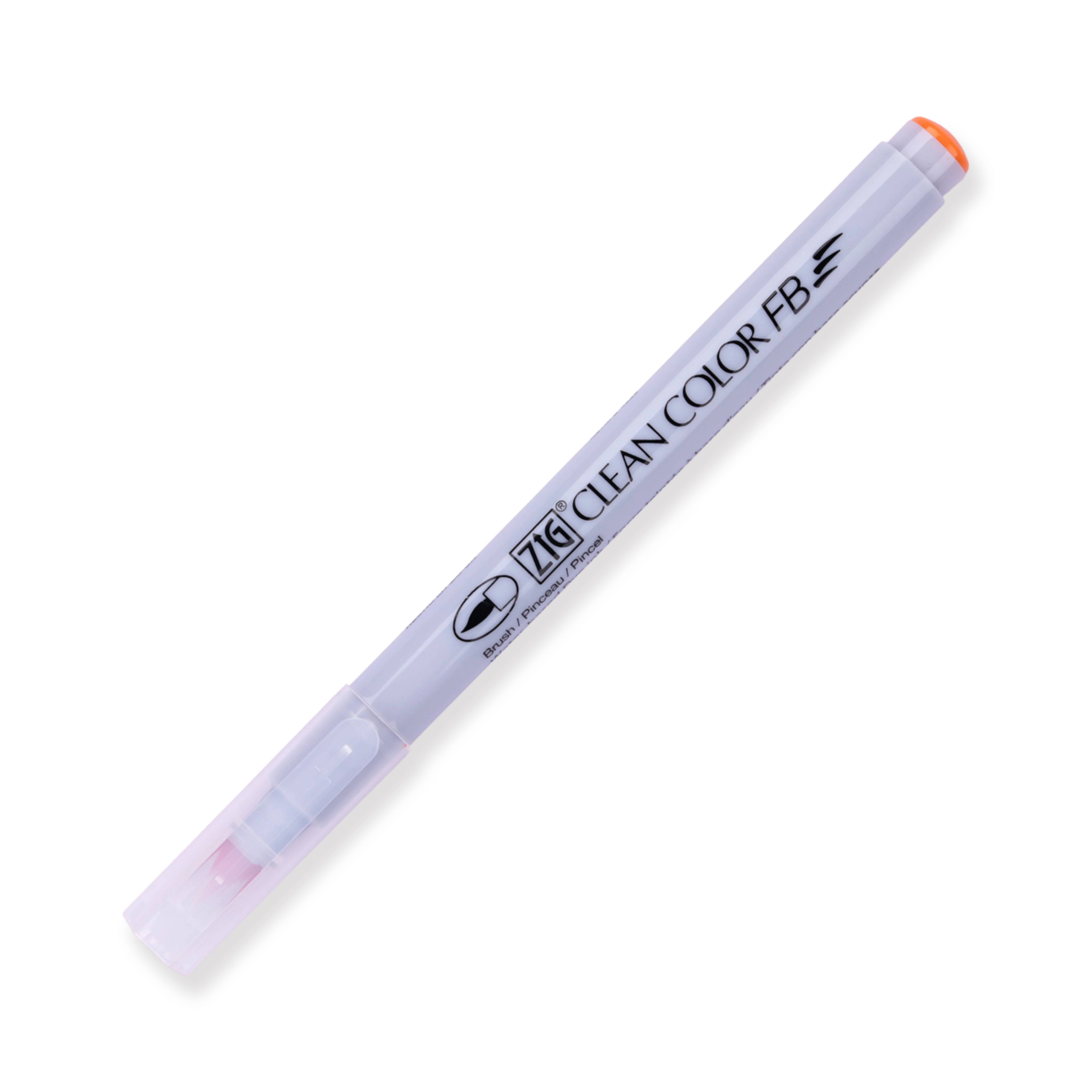 Kuretake ZIG Clean Color FB Felt Tip Brush Pen - 12 Color Set - Pure - Image 3
