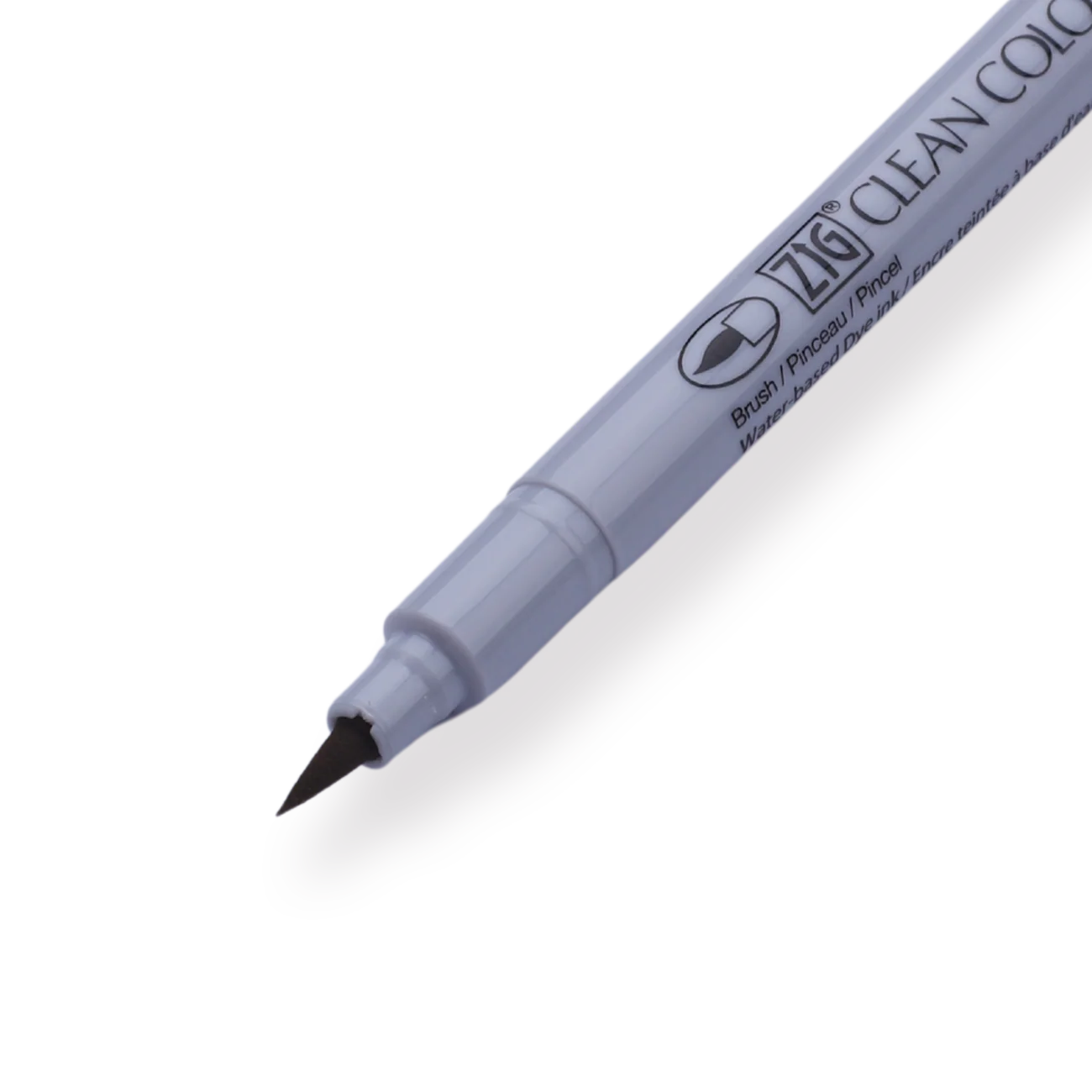 Kuretake ZIG Clean Color FB Felt Tip Brush Pen - Brown - 060 - Image 3