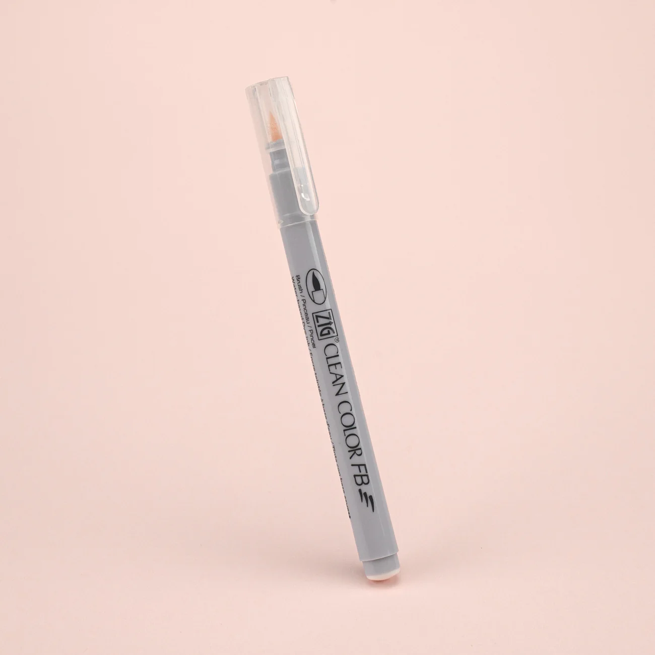 Kuretake ZIG Clean Color FB Felt Tip Brush Pen - Light Beige - 074