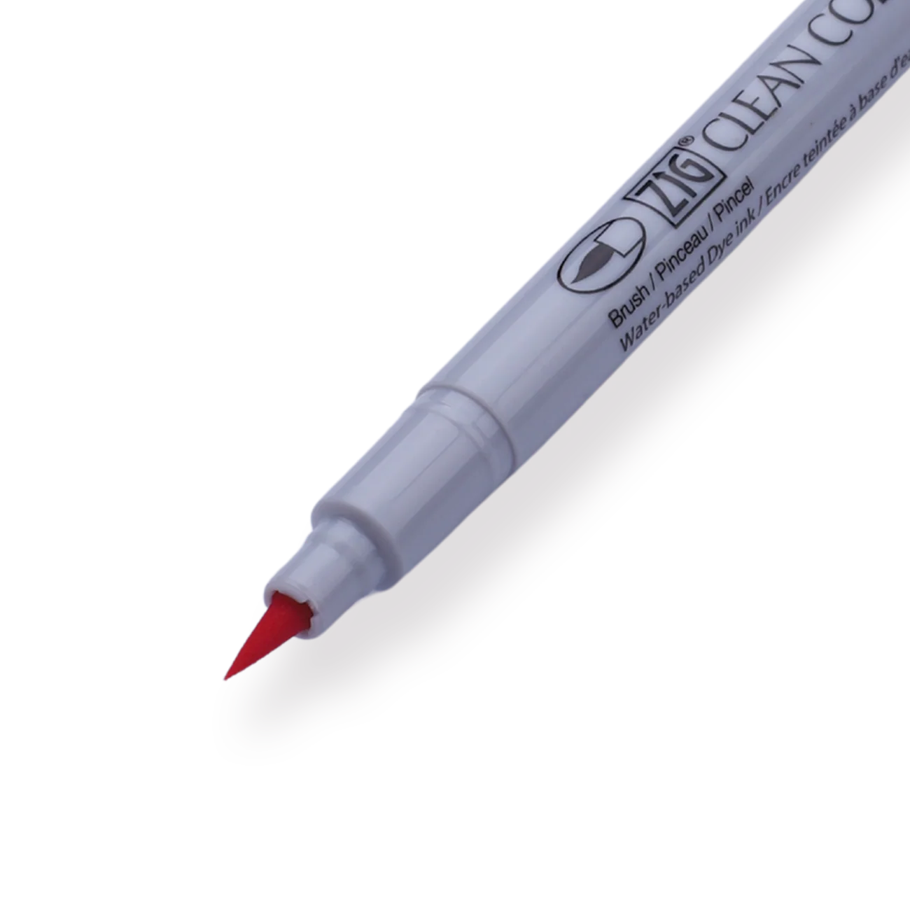 Kuretake ZIG Clean Color FB Felt Tip Brush Pen - Pink - 025 - Image 2