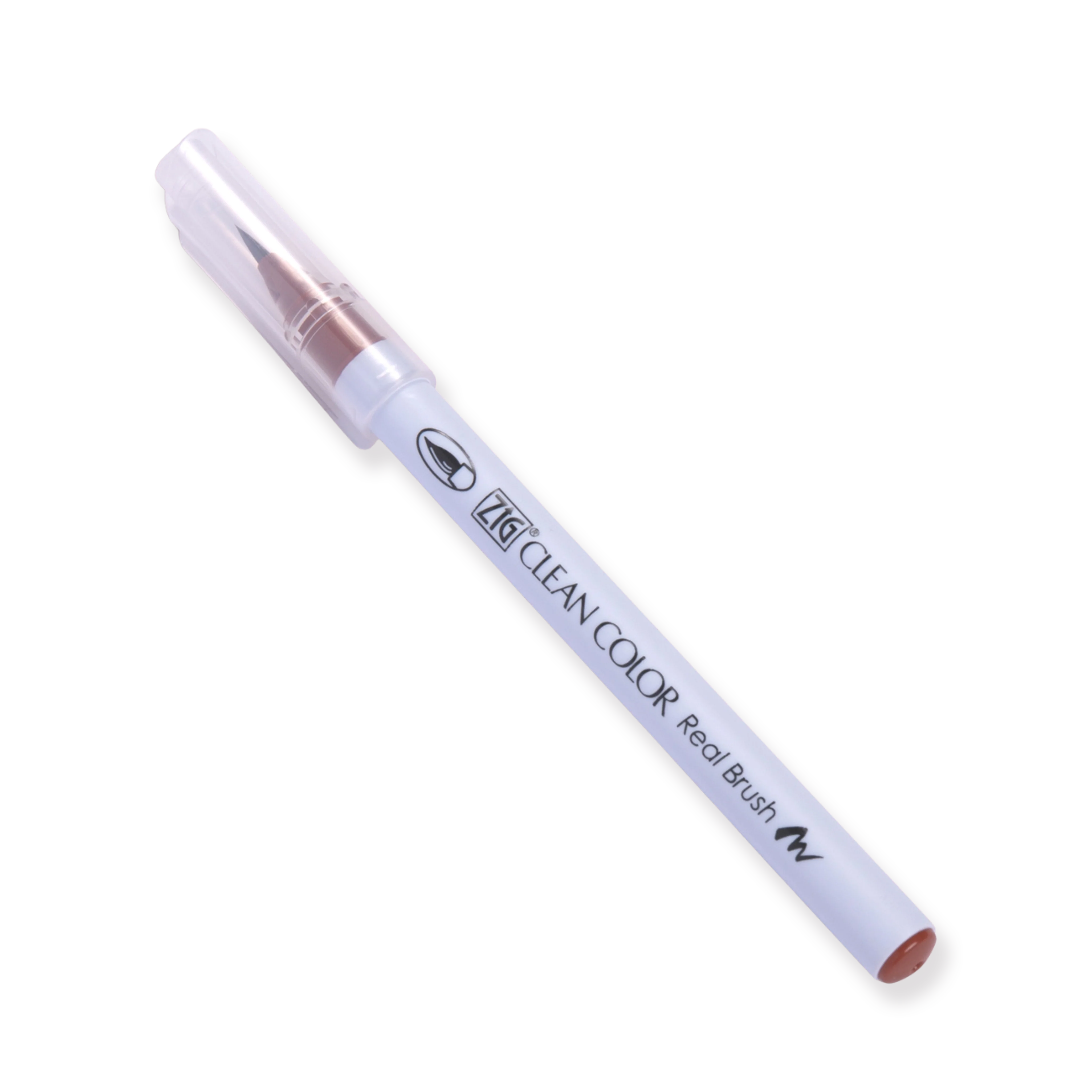 Kuretake ZIG Clean Color Real Brush Pen - Brown - 060