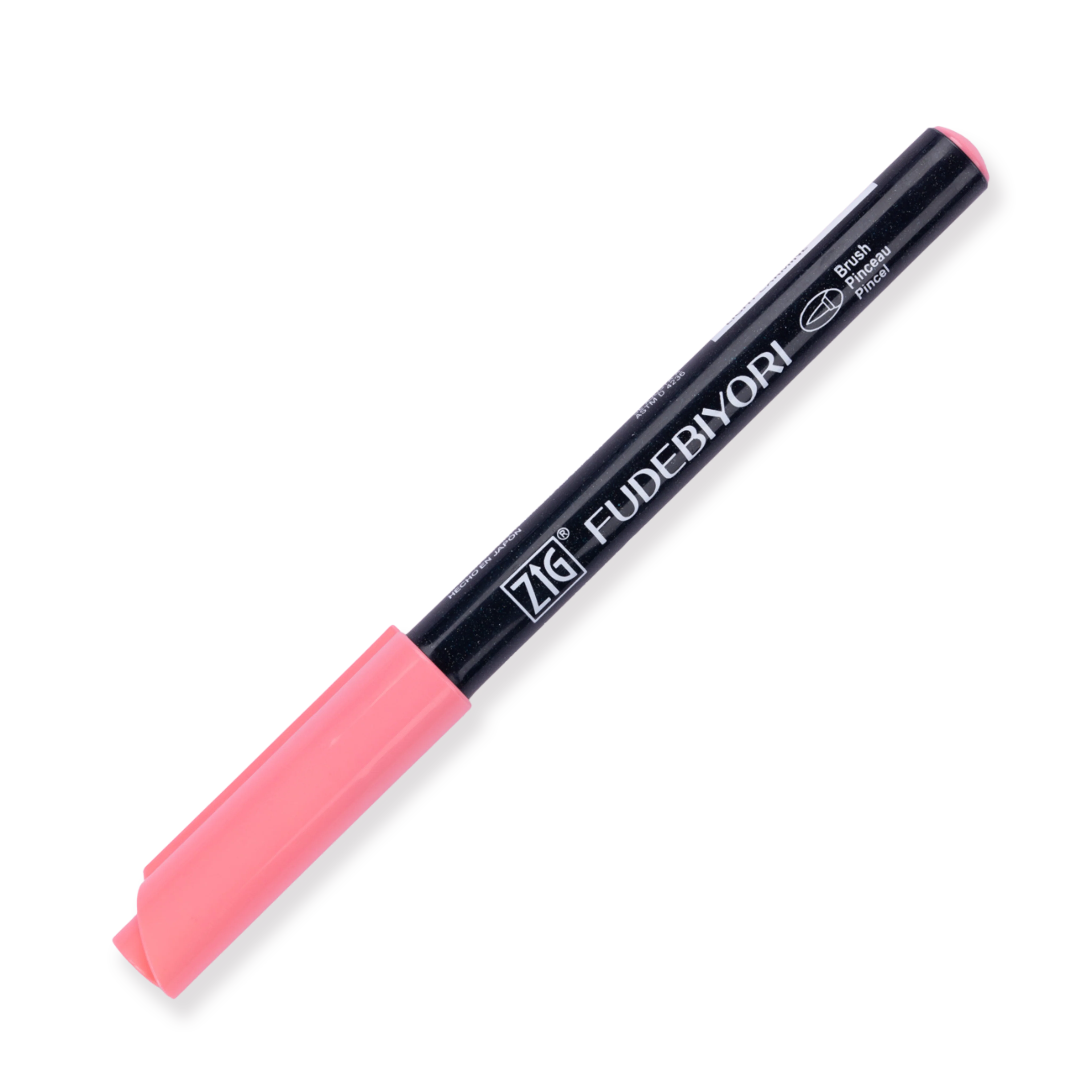 Kuretake Zig Fudebiyori Brush Pen - Light Carmine 021