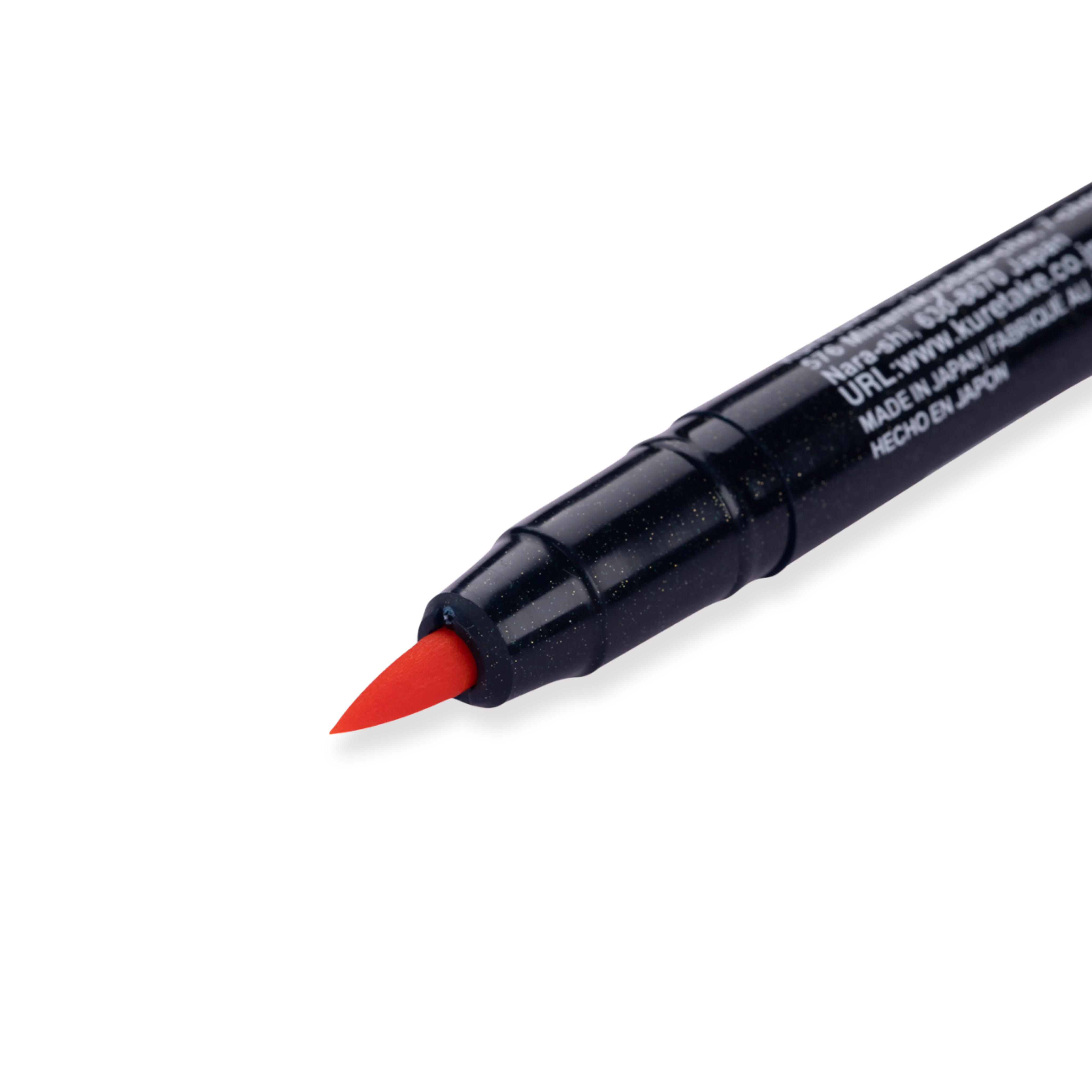 Kuretake Zig Fudebiyori Brush Pen - Orange 070 - Image 3