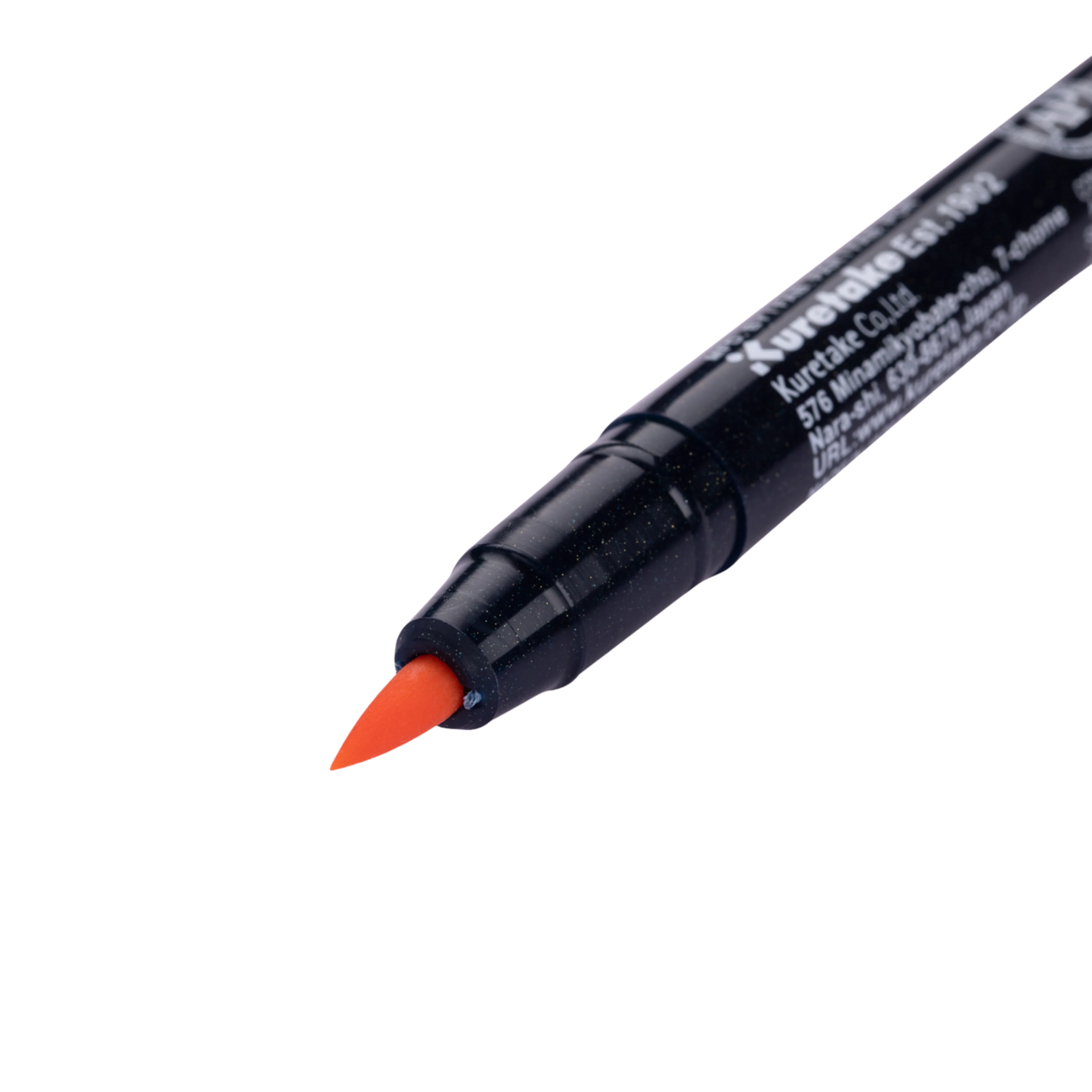 Kuretake Zig Fudebiyori Brush Pen - Pale Orange 054 - Image 2