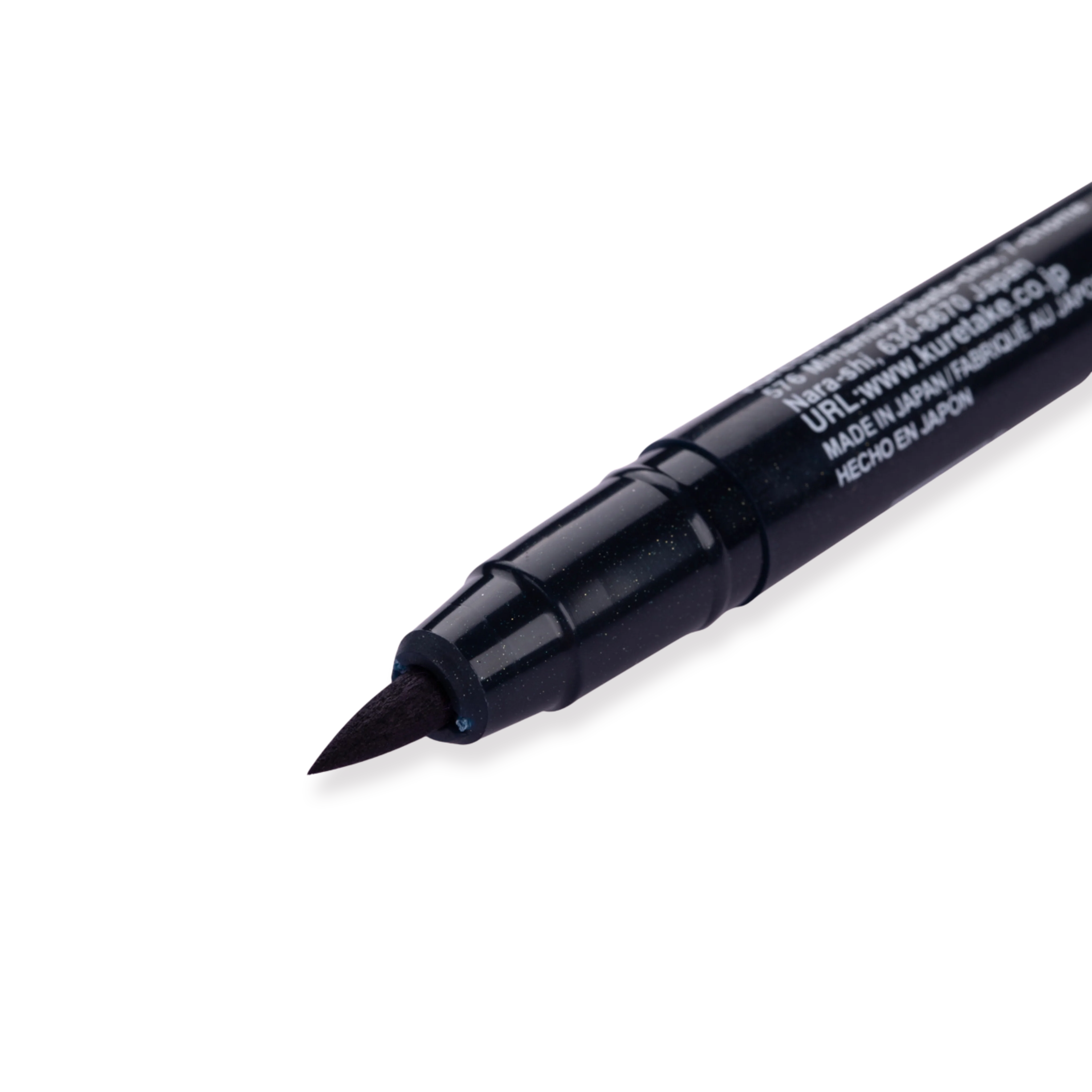 Kuretake Zig Fudebiyori Brush Pen - Peacock Blue 038 - Image 2