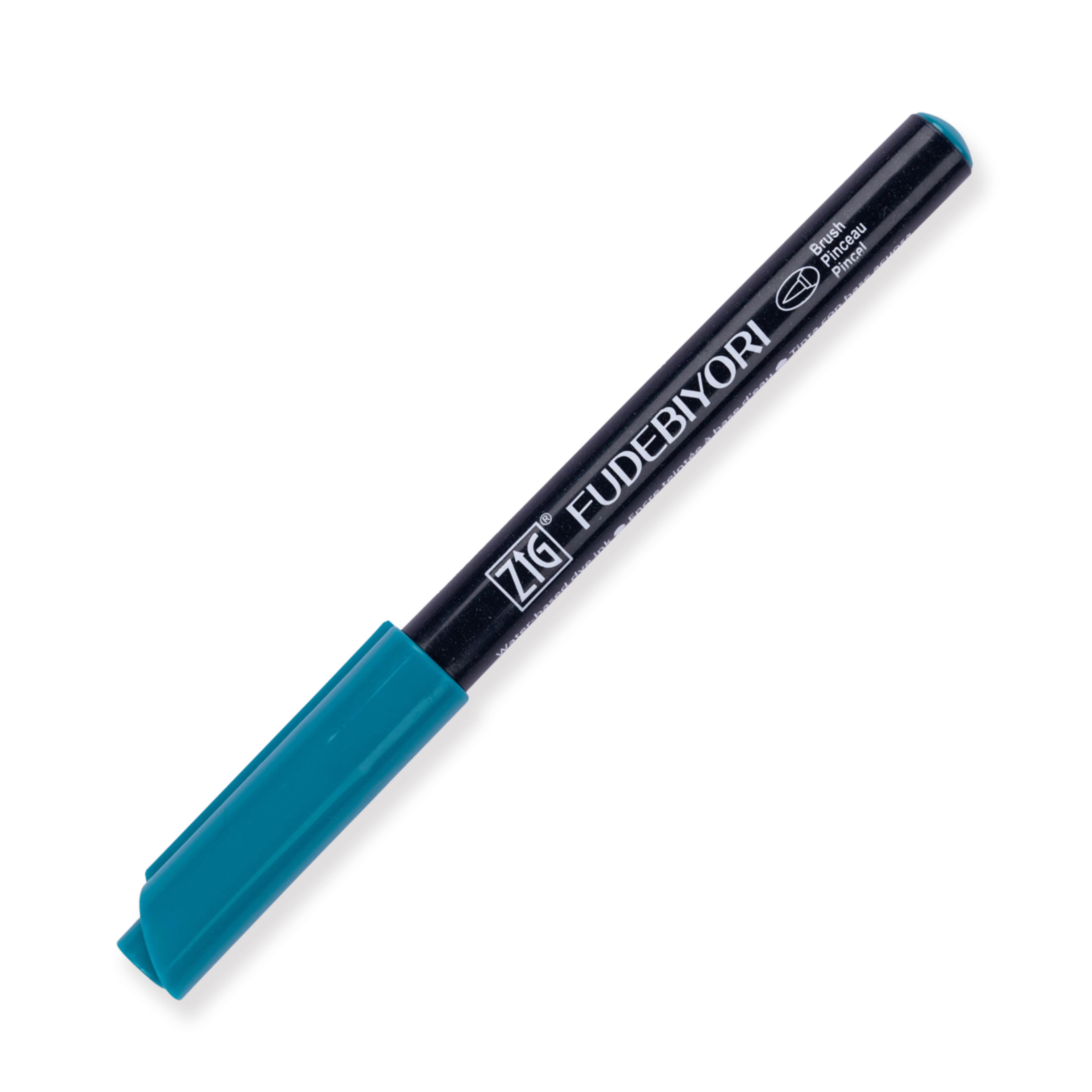 Kuretake Zig Fudebiyori Brush Pen - Persian Green 033