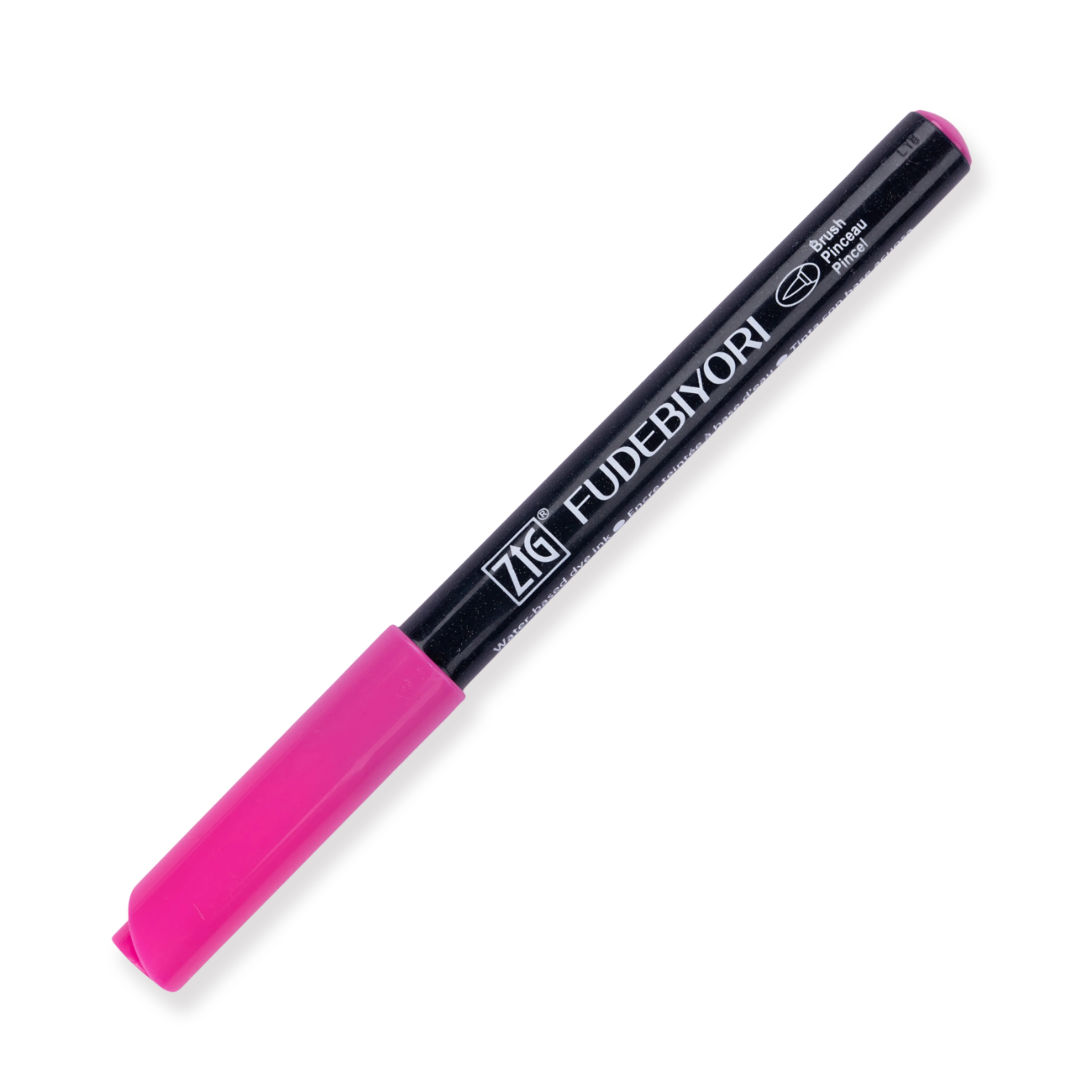 Kuretake Zig Fudebiyori Brush Pen - Pink 025