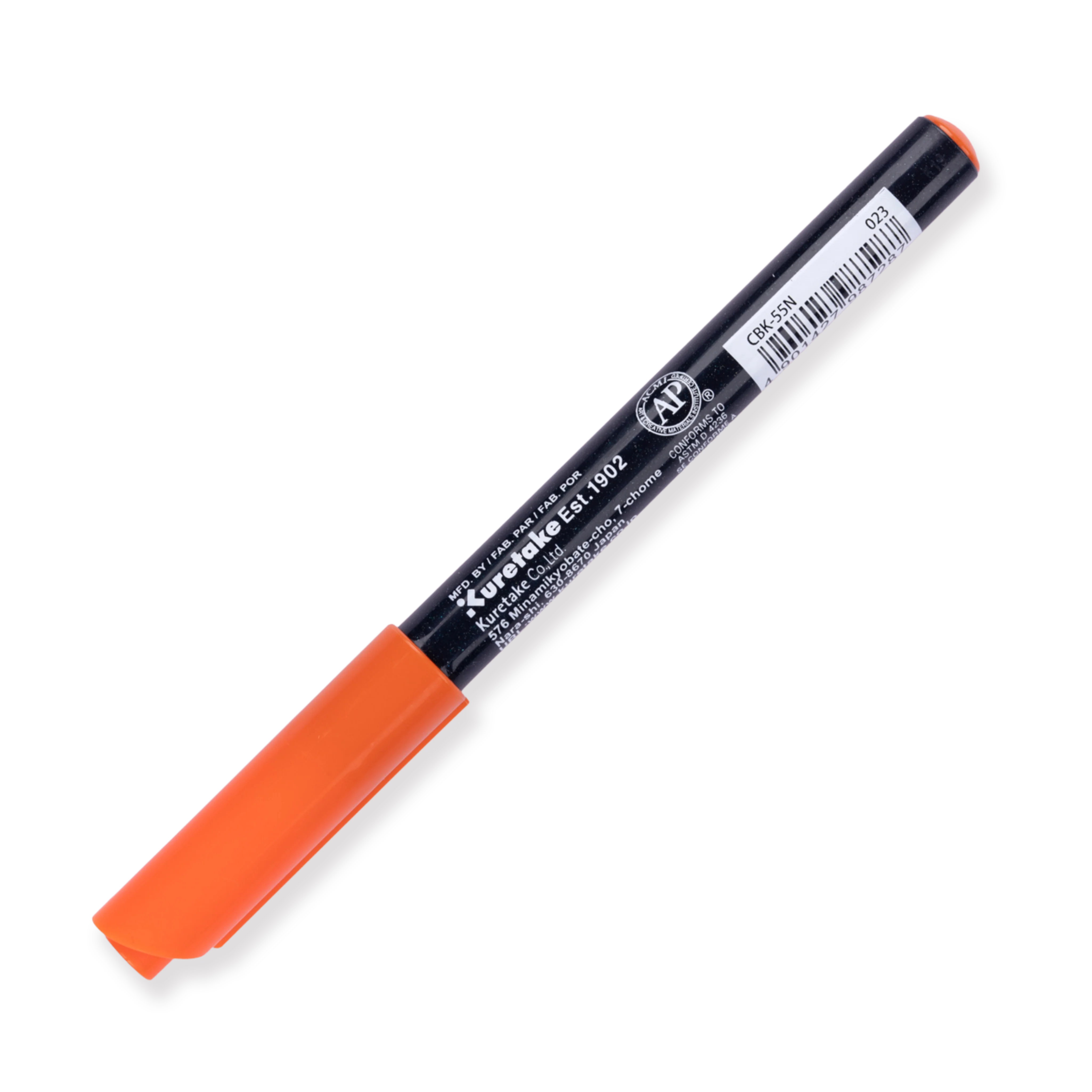 Kuretake Zig Fudebiyori Brush Pen - Scarlet Red 023 - Image 3