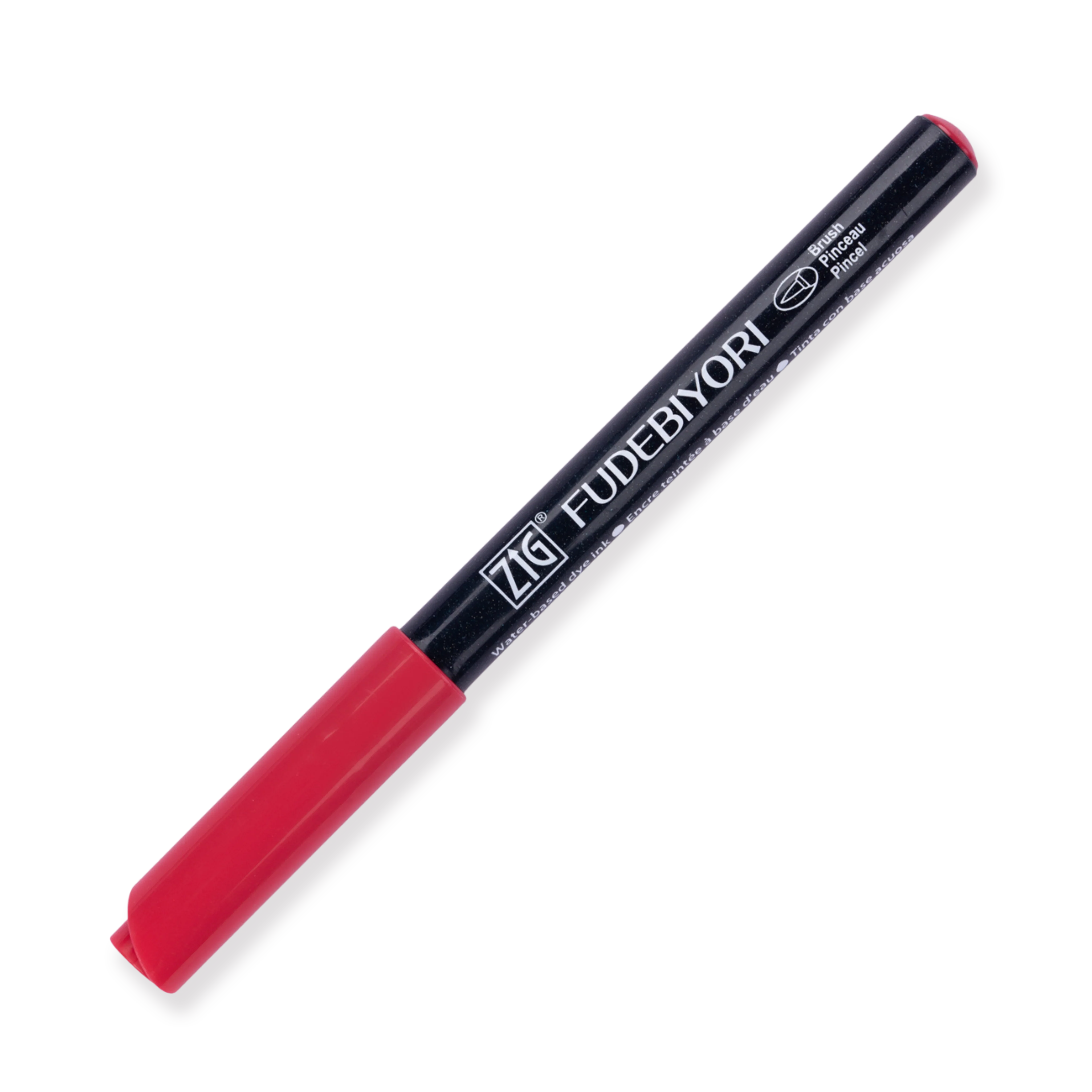 Kuretake Zig Fudebiyori Brush Pen - Wine Red 024