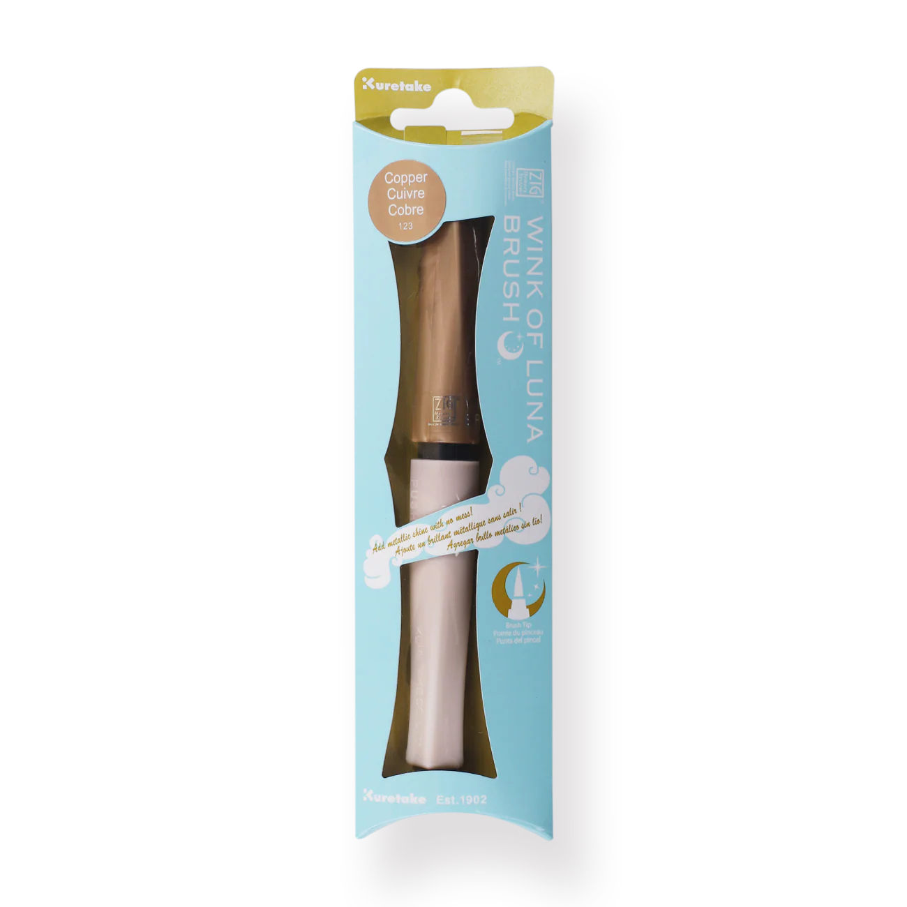 Kuretake ZIG Wink of Luna Brush Pen - Copper - 123 - Image 5