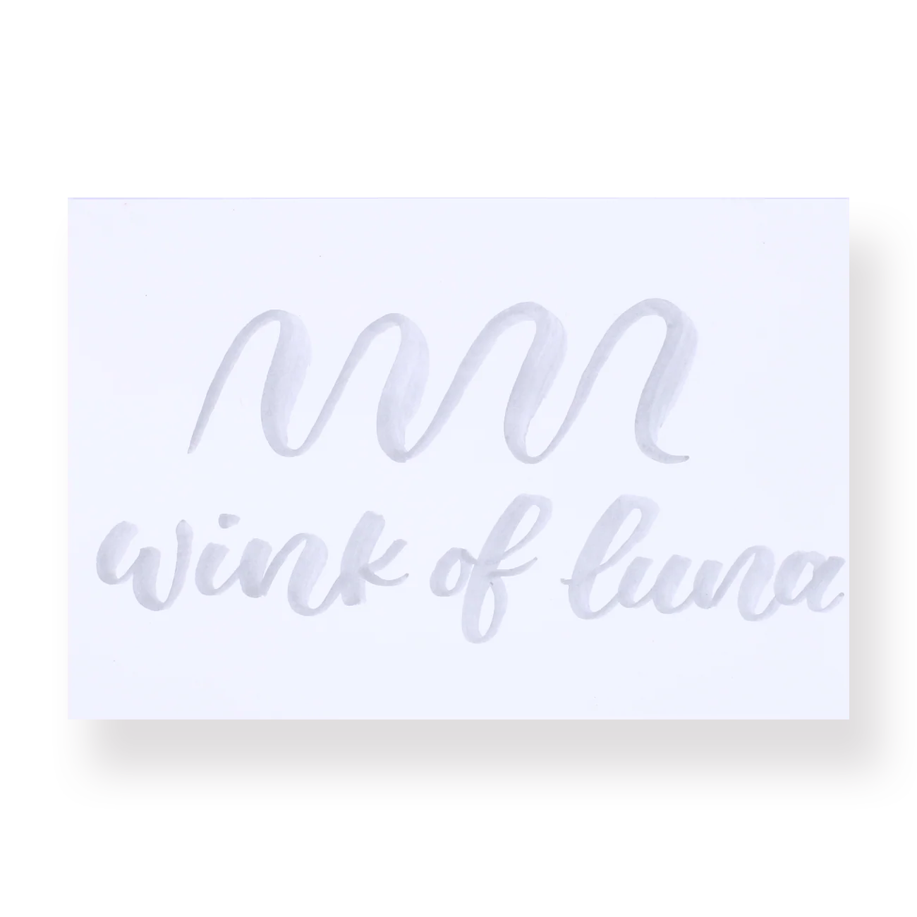Kuretake ZIG Wink of Luna Brush Pen - Silver - 102 - Image 4