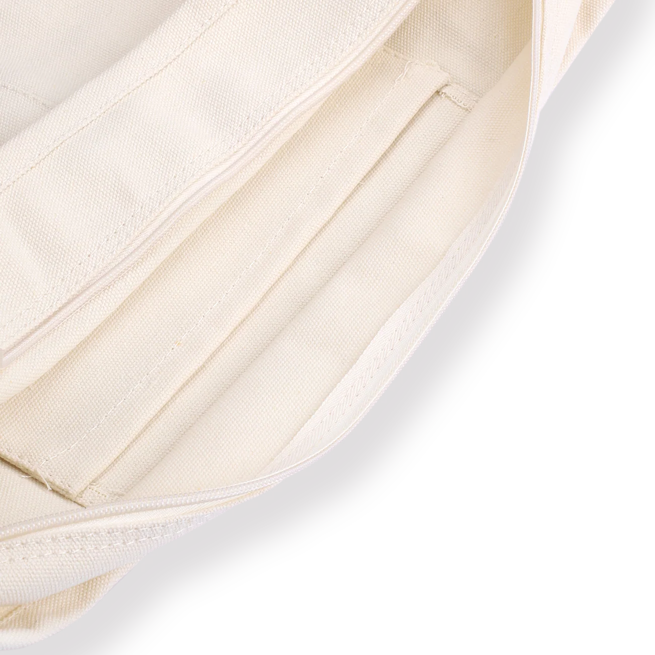 Large Capacity Multi-pocket Tote Bag - White - Image 3