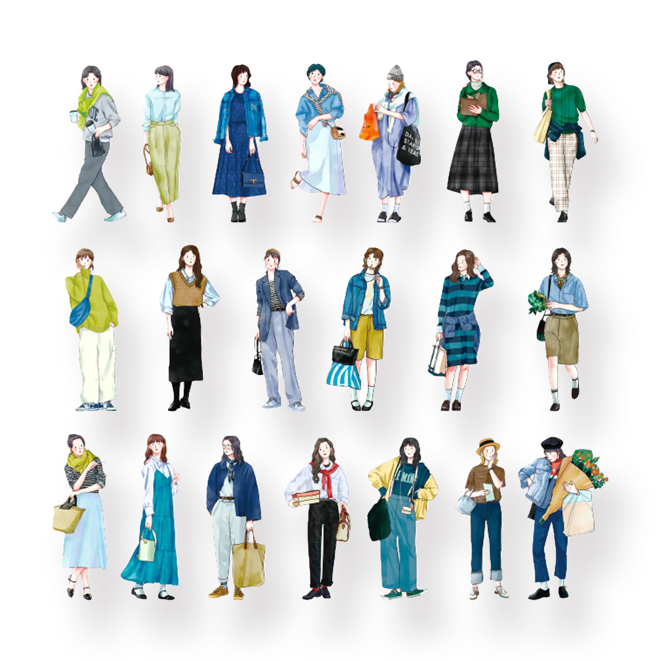 Leisure Time Sticker - Happy Weekend Edition - Pack of 20 - Image 2