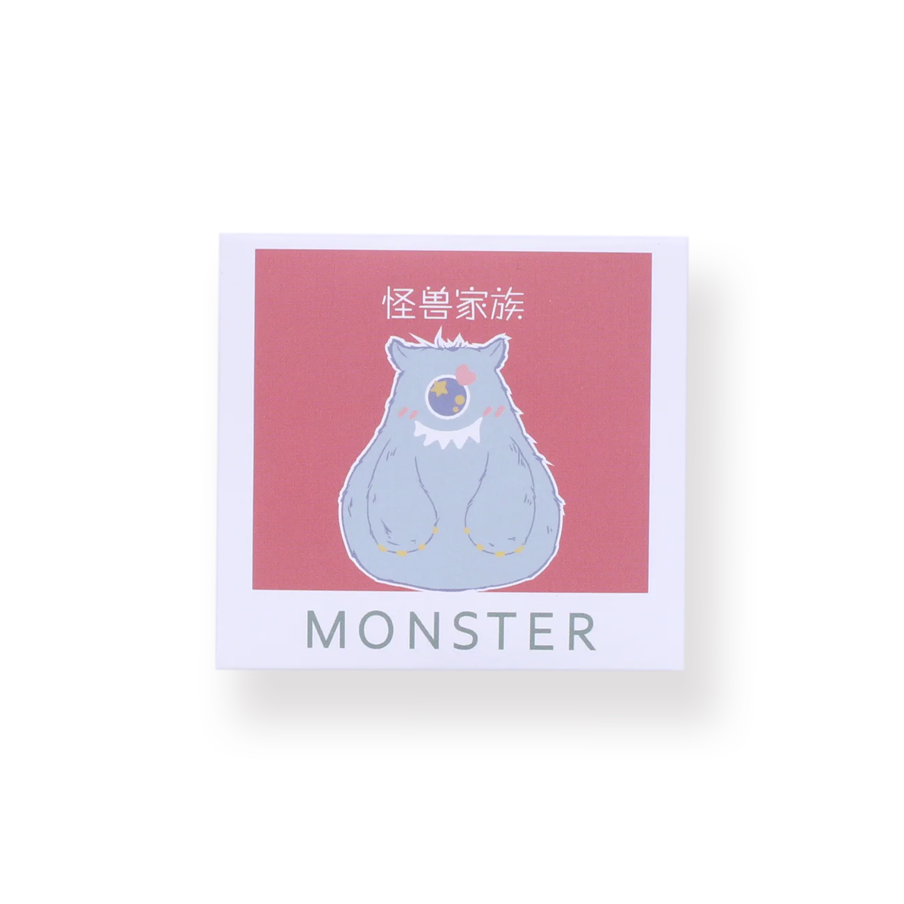 Little Monster Bookmark - Blue - Image 3