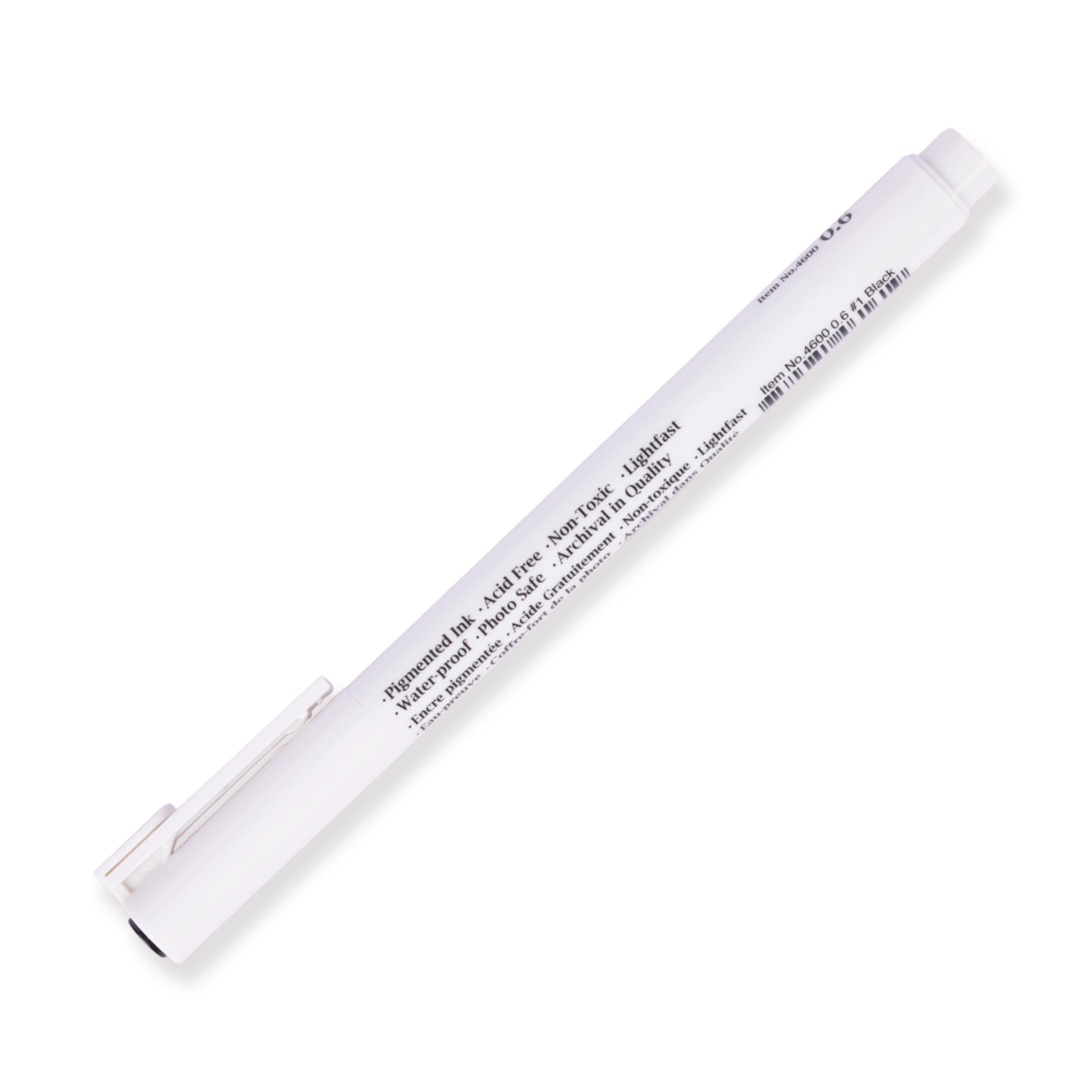 Marvy Drawing Pen - Black - 0.6 mm - Image 4