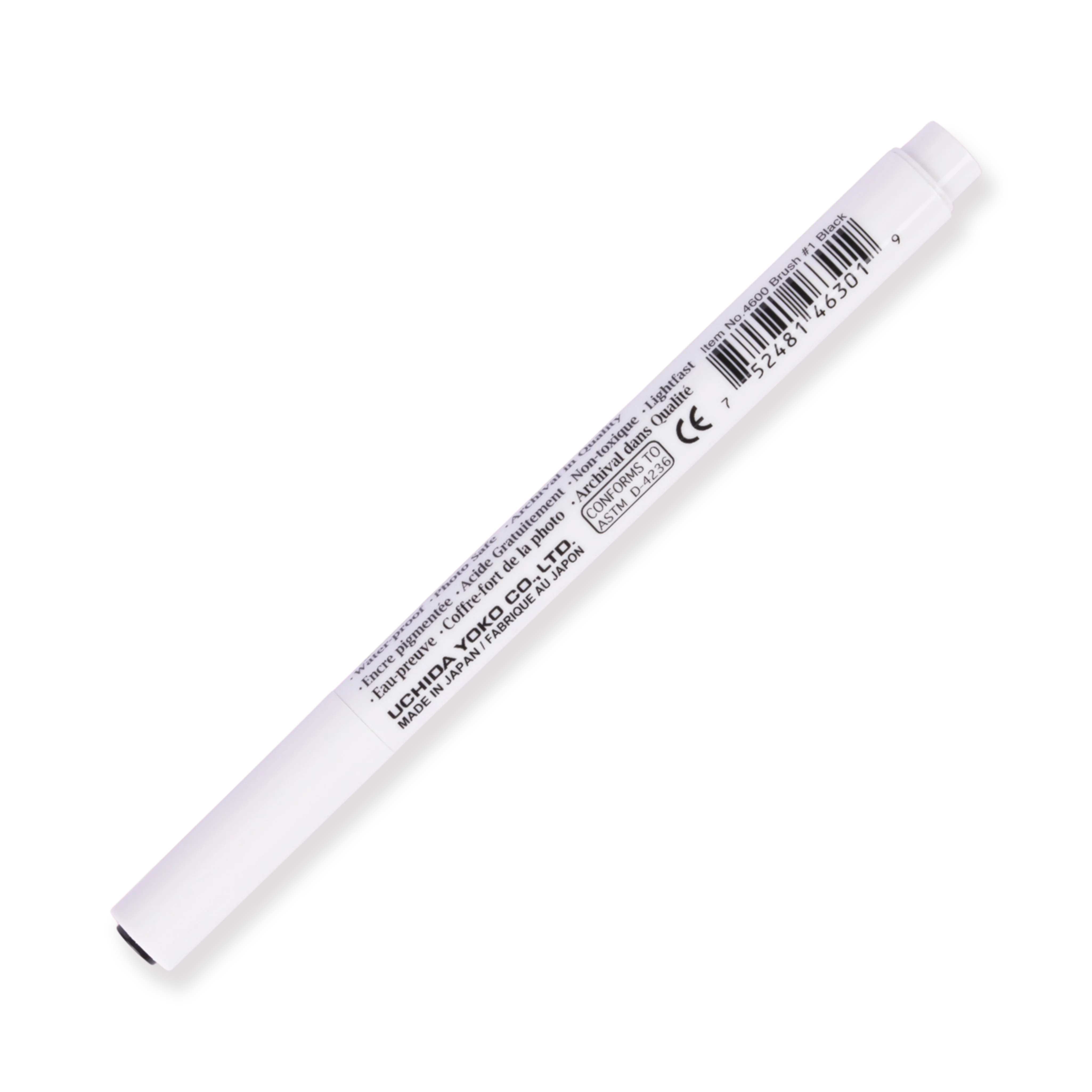 Marvy Drawing Pen - Black - Brush - Image 5