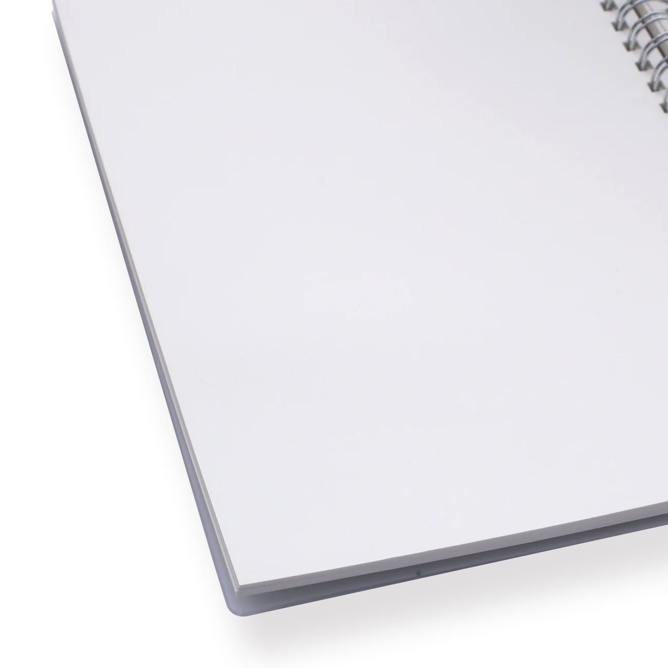 Matte Cover Spiral Notebook - A5 - Blank - Image 2