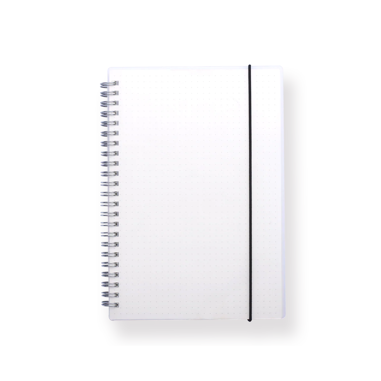 Matte Cover Spiral Notebook - A5 - Dot Line
