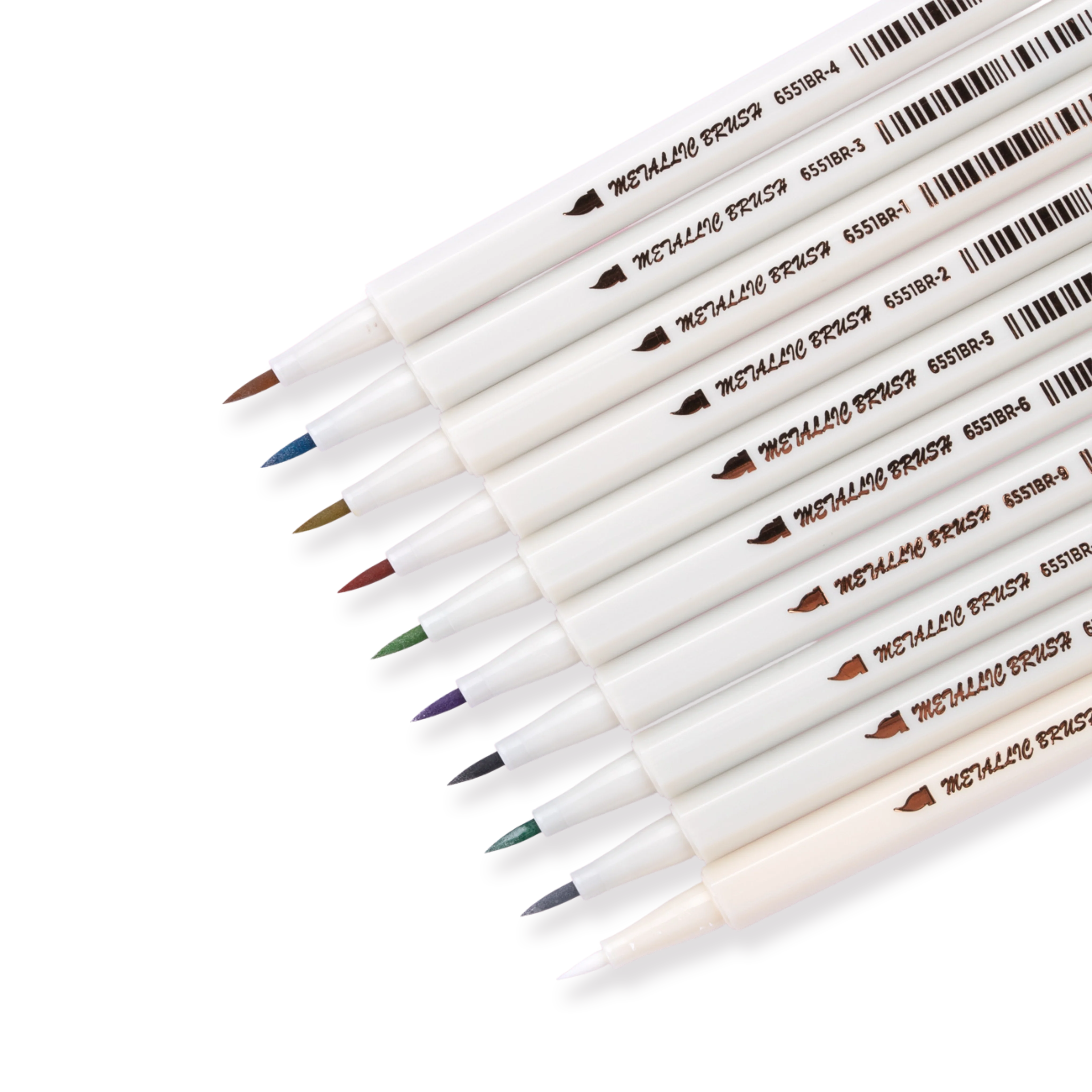 Metallic Calligraphy Brush Pen (Set of 10) - Image 5