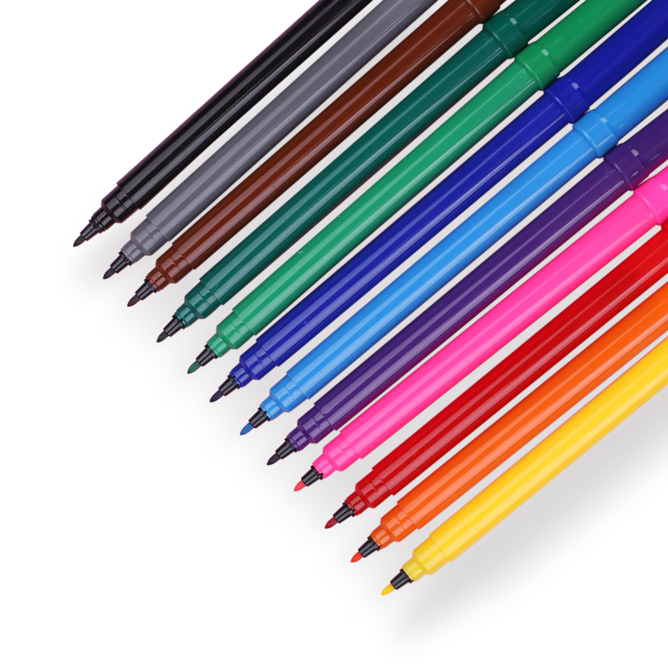 Milan Fibre Pens - Set of 12 - Image 4