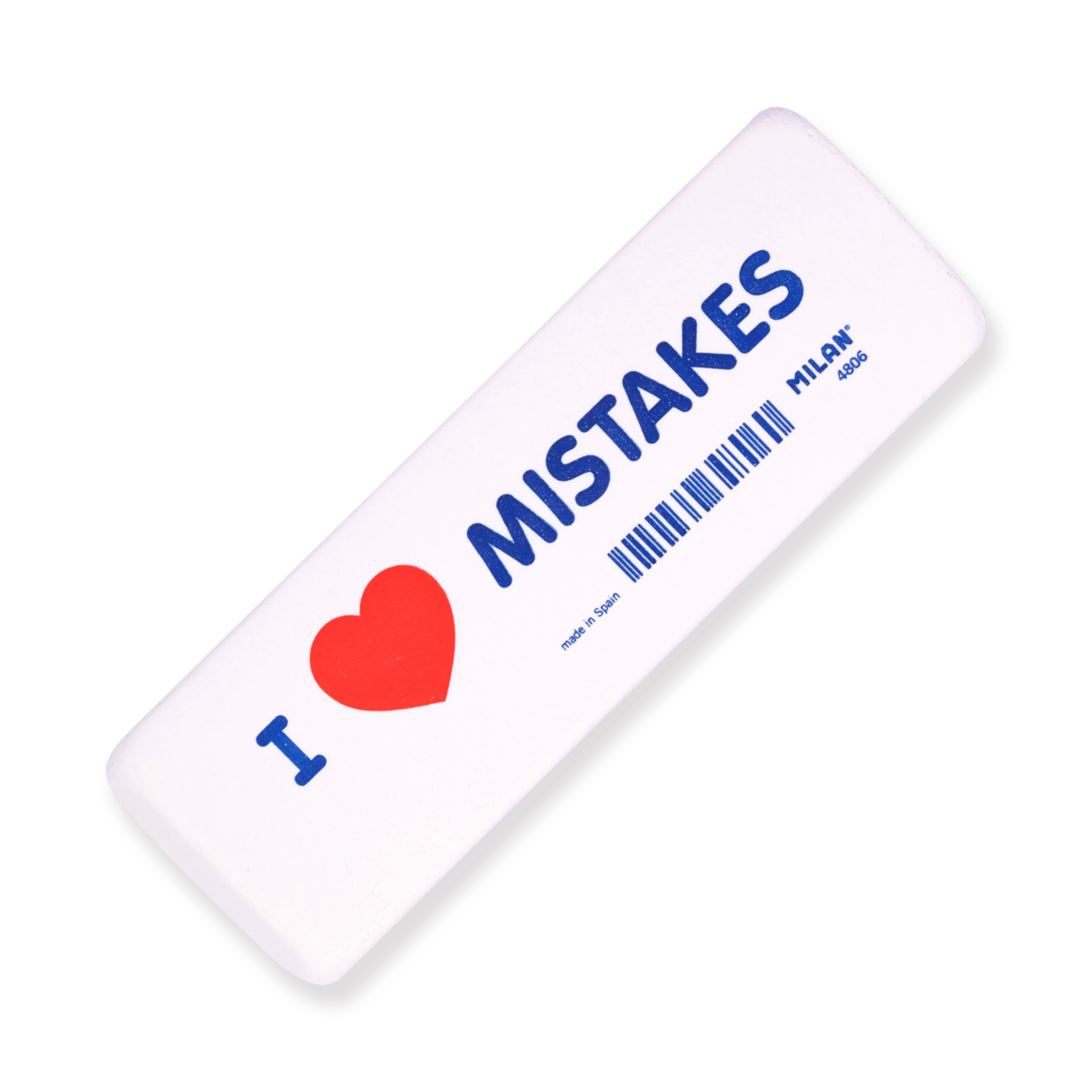 Milan I love Mistakes Synthetic Eraser - 4806