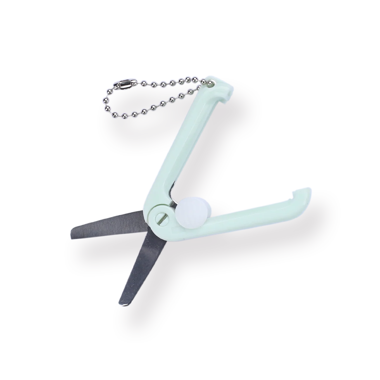 Mini Retractable Scissors - Green