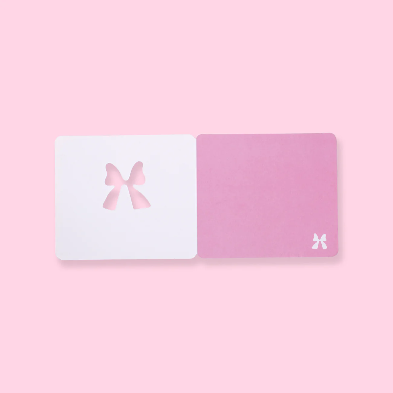 Mini Hollow Out Greeting Card - Bow Tie - Image 3